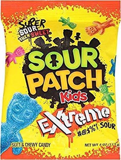 Sour Patch Kids Extreme Peg 150g - Canada Edition - Candy - Case of 12 - BB: N/A - Extreme Snacks Wholesale