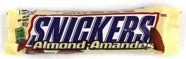 Snickers Almond 49.9g - U.S Edition - Chocolate - Case of 24 - BB: N/A