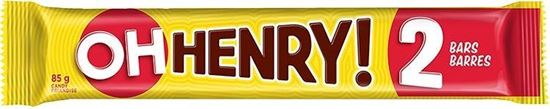 Oh Henry! King Size 85g  - Canada Edition - Chocolate - Case of 24 - BB: N/A