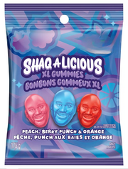 Shaq-A-Licious XL Gummies Original 175G - Canada Edition - Candy - Case of 12 - BB: N/A - Extreme Snacks Wholesale