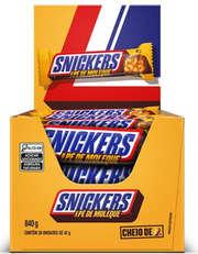 Snickers Pé De Moleque 42g - Brazil Edition - Chocolate - Case of 20 - BB: N/A