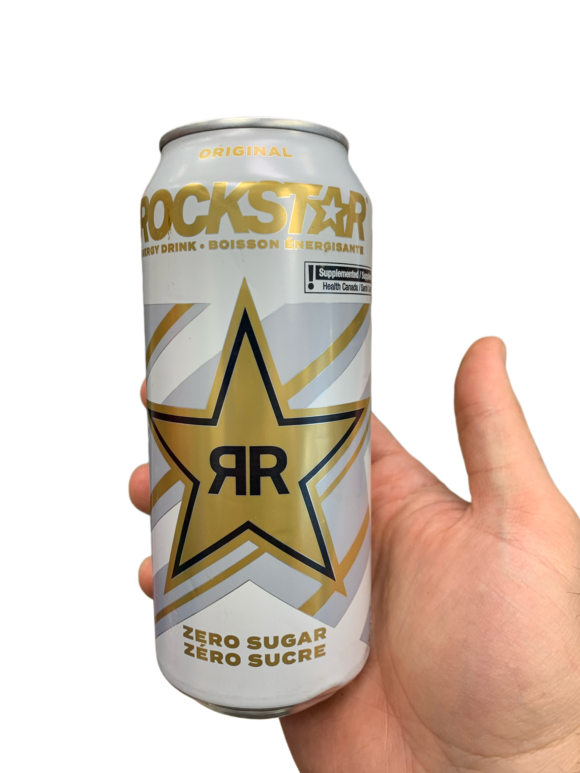 Rockstar Original Zero Sugar Flavour 473ML -Canadian Edition - Case Of 12 - BB:11/25 - Extreme Snacks Wholesale