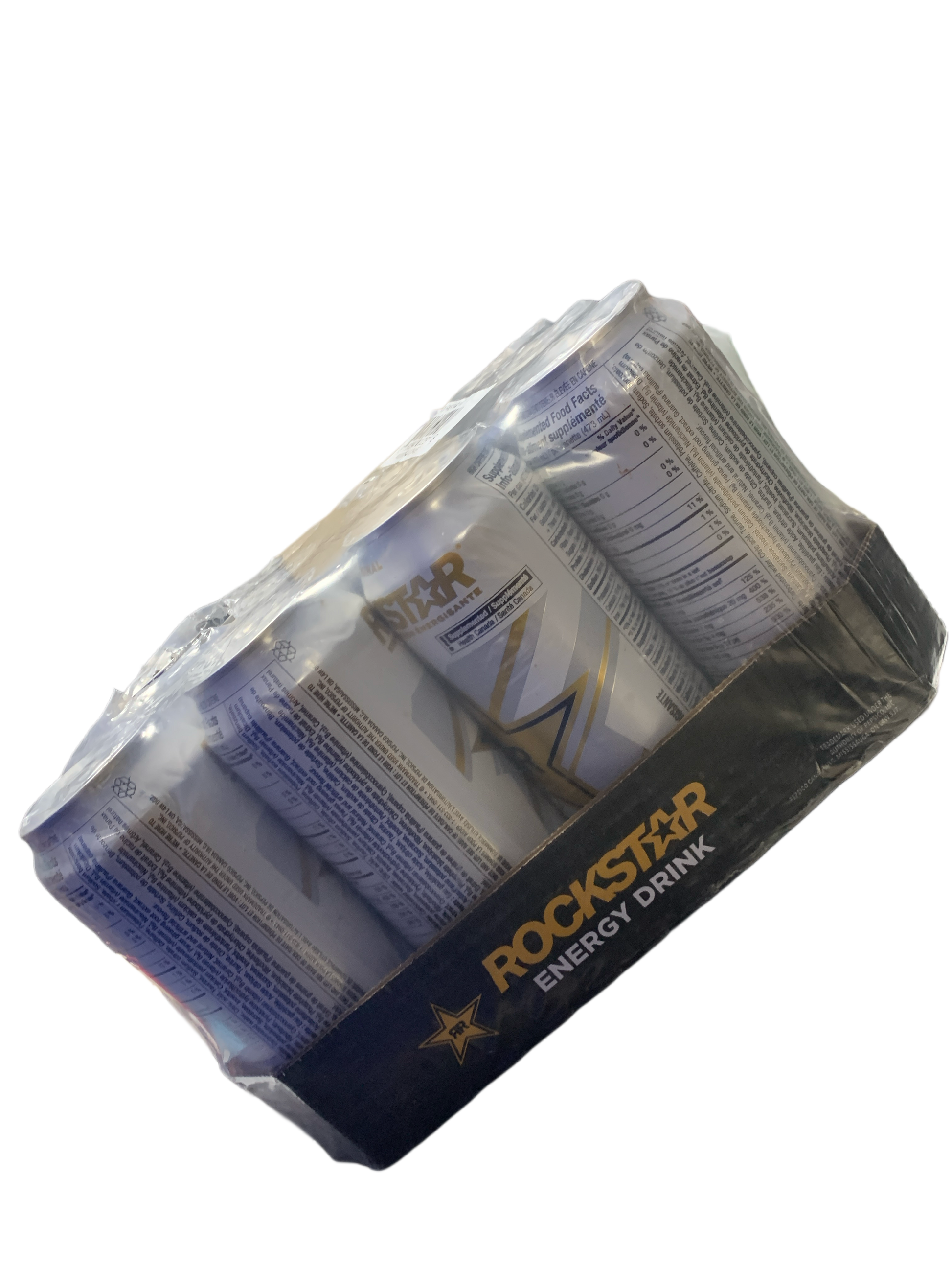 Rockstar Original Zero Sugar Flavour 473ML -Canadian Edition - Case Of 12 - BB:11/25 - Extreme Snacks Wholesale