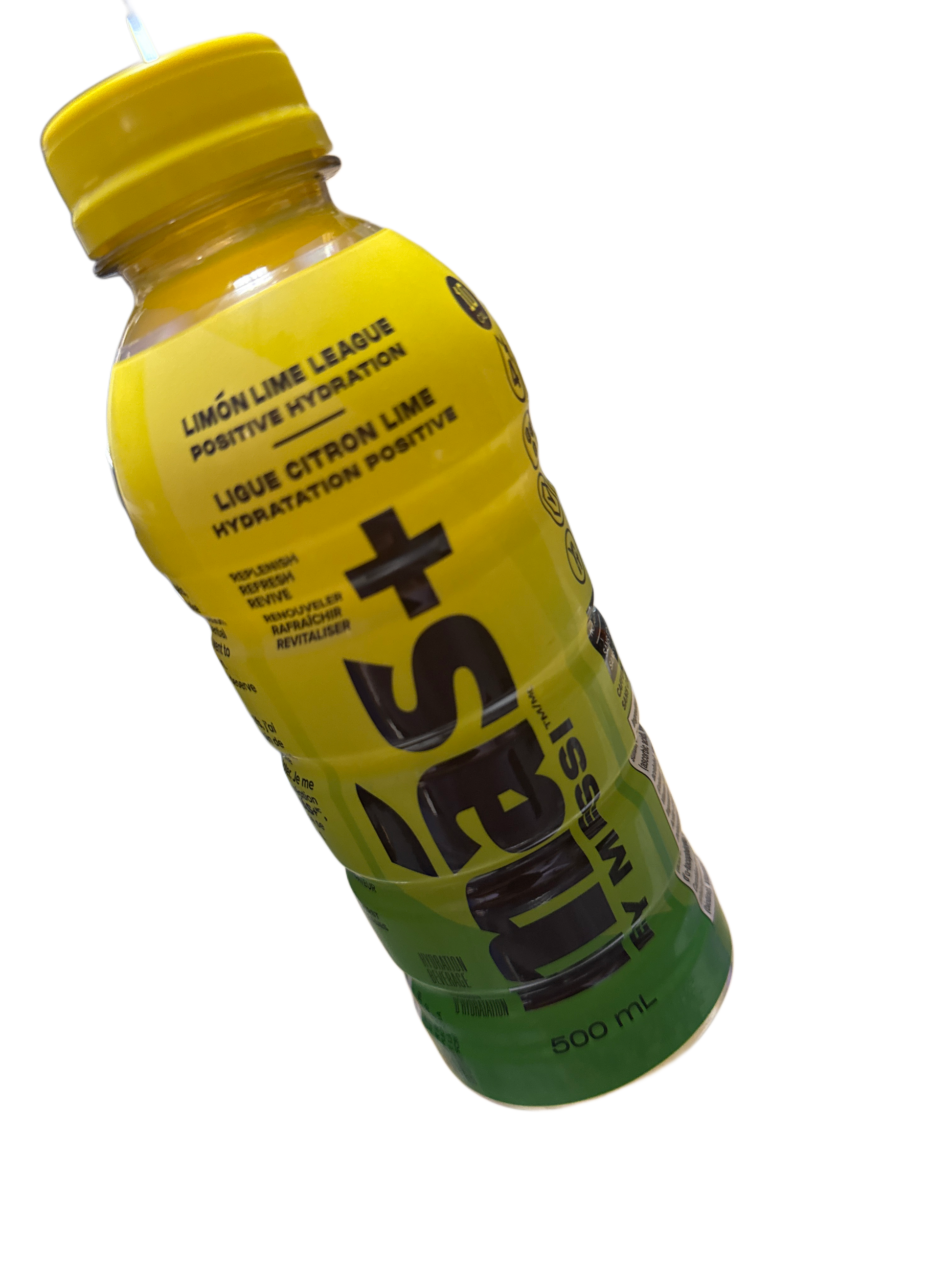 Mas By Messi Lemon Lime League 500ML - Canada Edition - Beverage - Case of 12 - BB: 11/25 - Extreme Snacks Wholesale