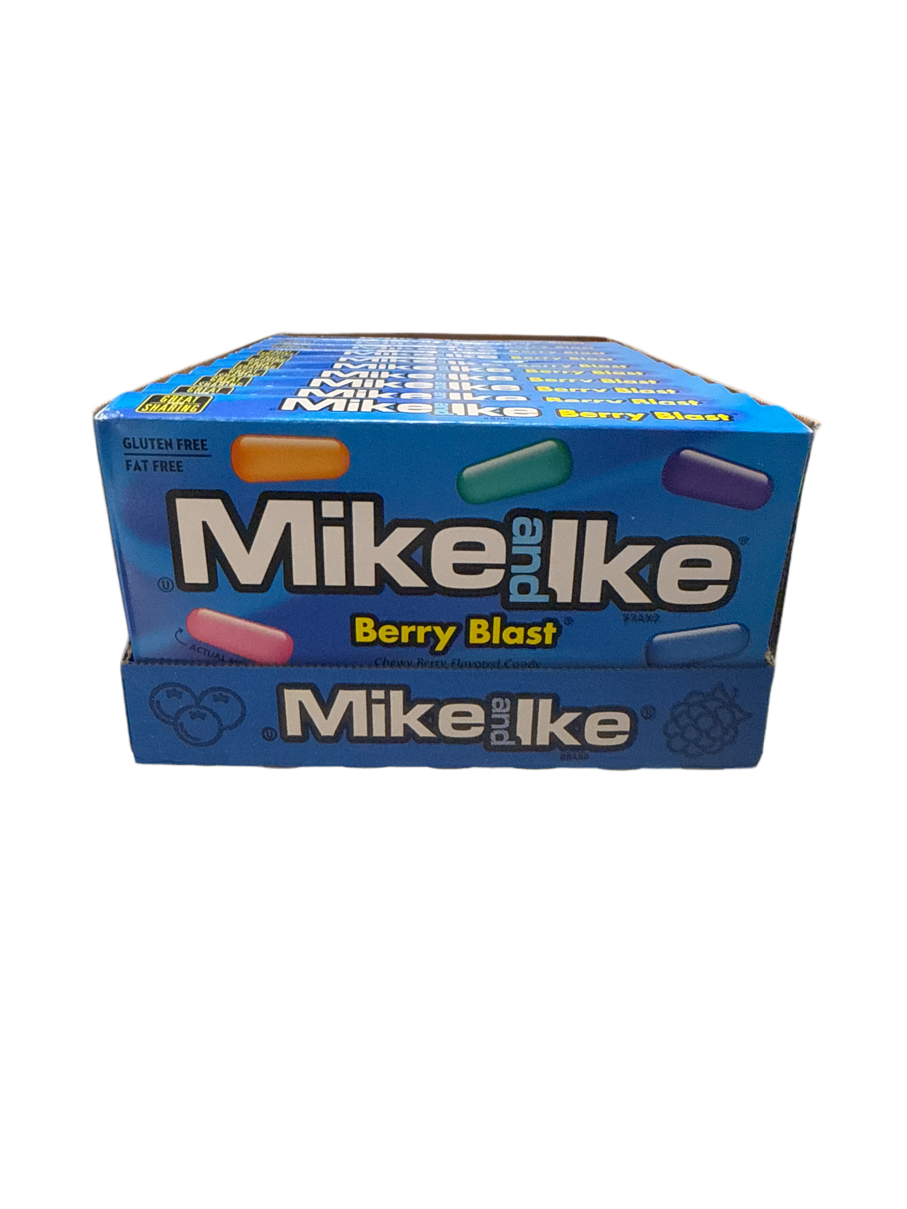 Mike & Ike Berry Blast Theater Box 120G- U.S Edition - Candy - Case of 12 - BB: N/A - Extreme Snacks Wholesale