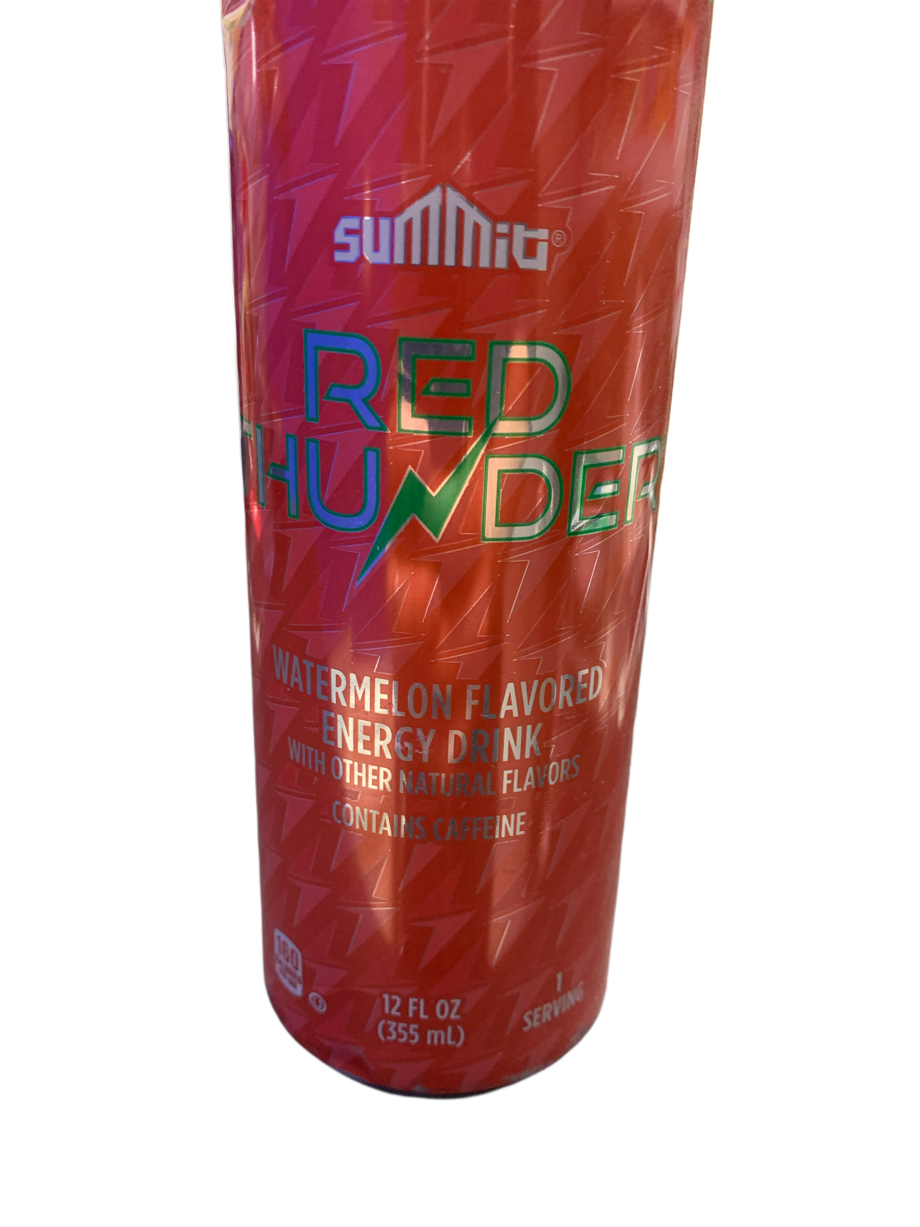 Summit Red Thunder Watermelon Flavour Energy Drink 355ML -Canadian Edition - Case Of 24 - BB:11/25