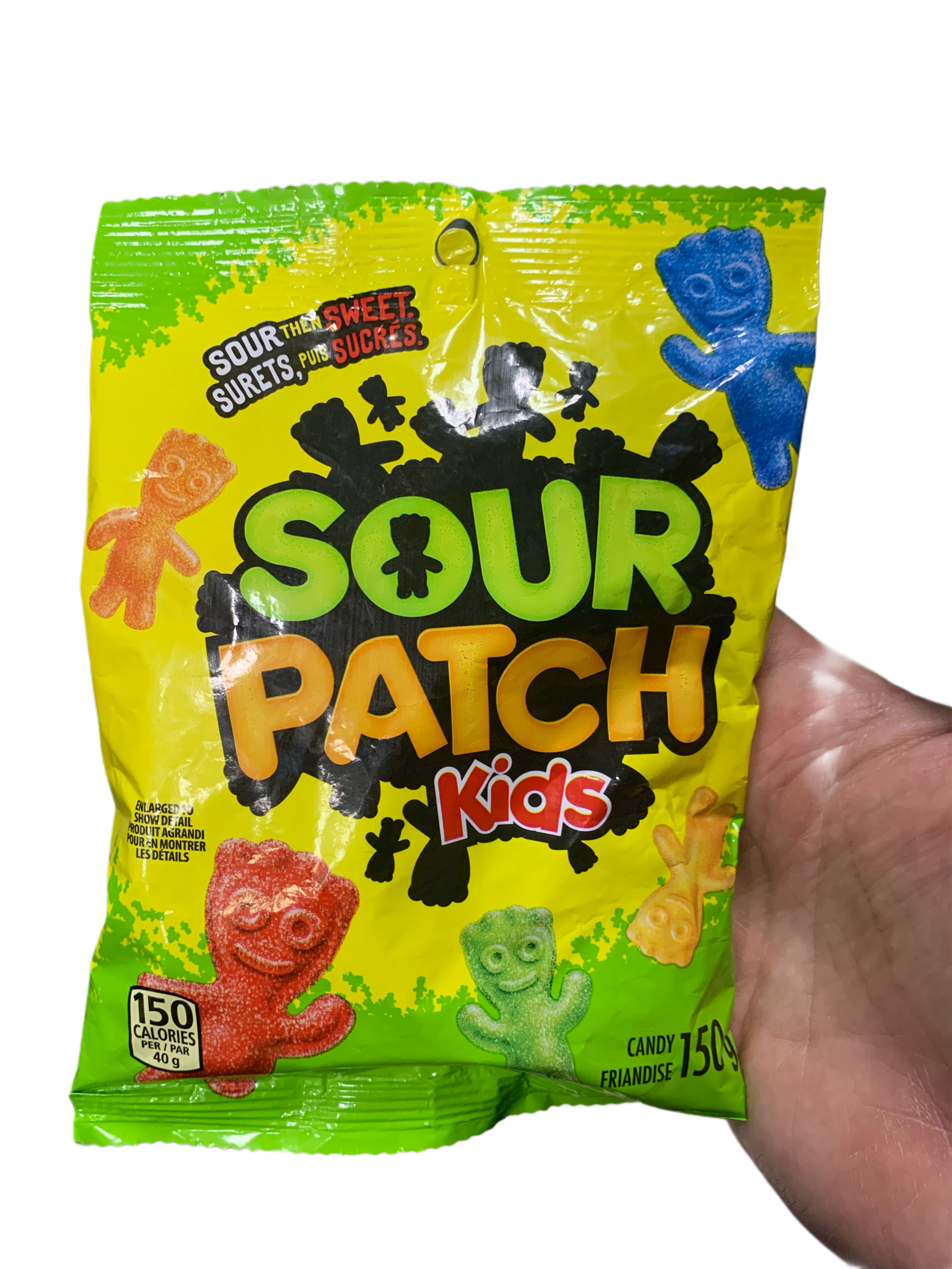 Sour Patch Kids Original 150G -Canadian Edition - Case Of 12 - BB:02/26 - Extreme Snacks Wholesale