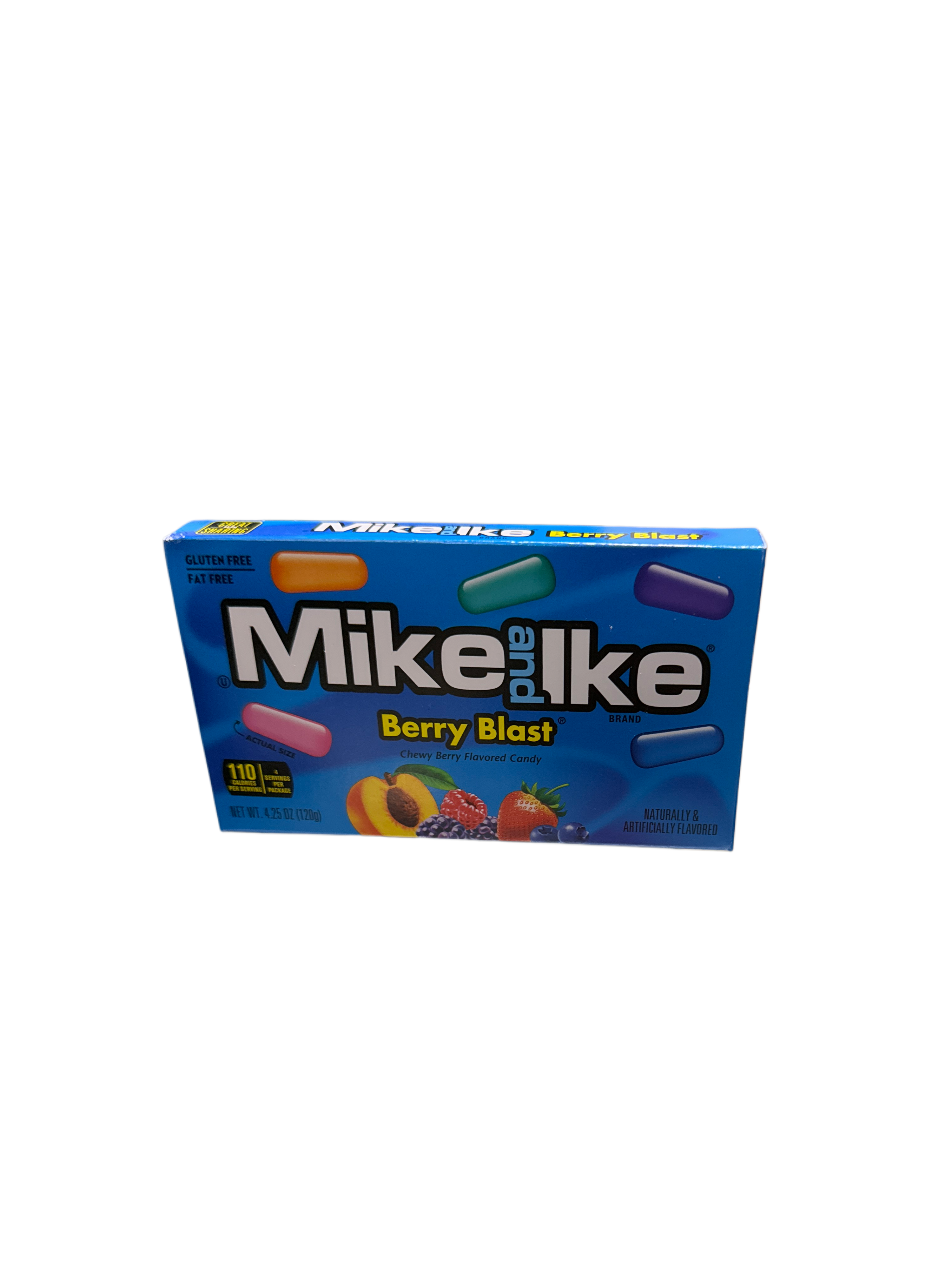 Mike & Ike Berry Blast Theater Box 120G- U.S Edition - Candy - Case of 12 - BB: N/A - Extreme Snacks Wholesale