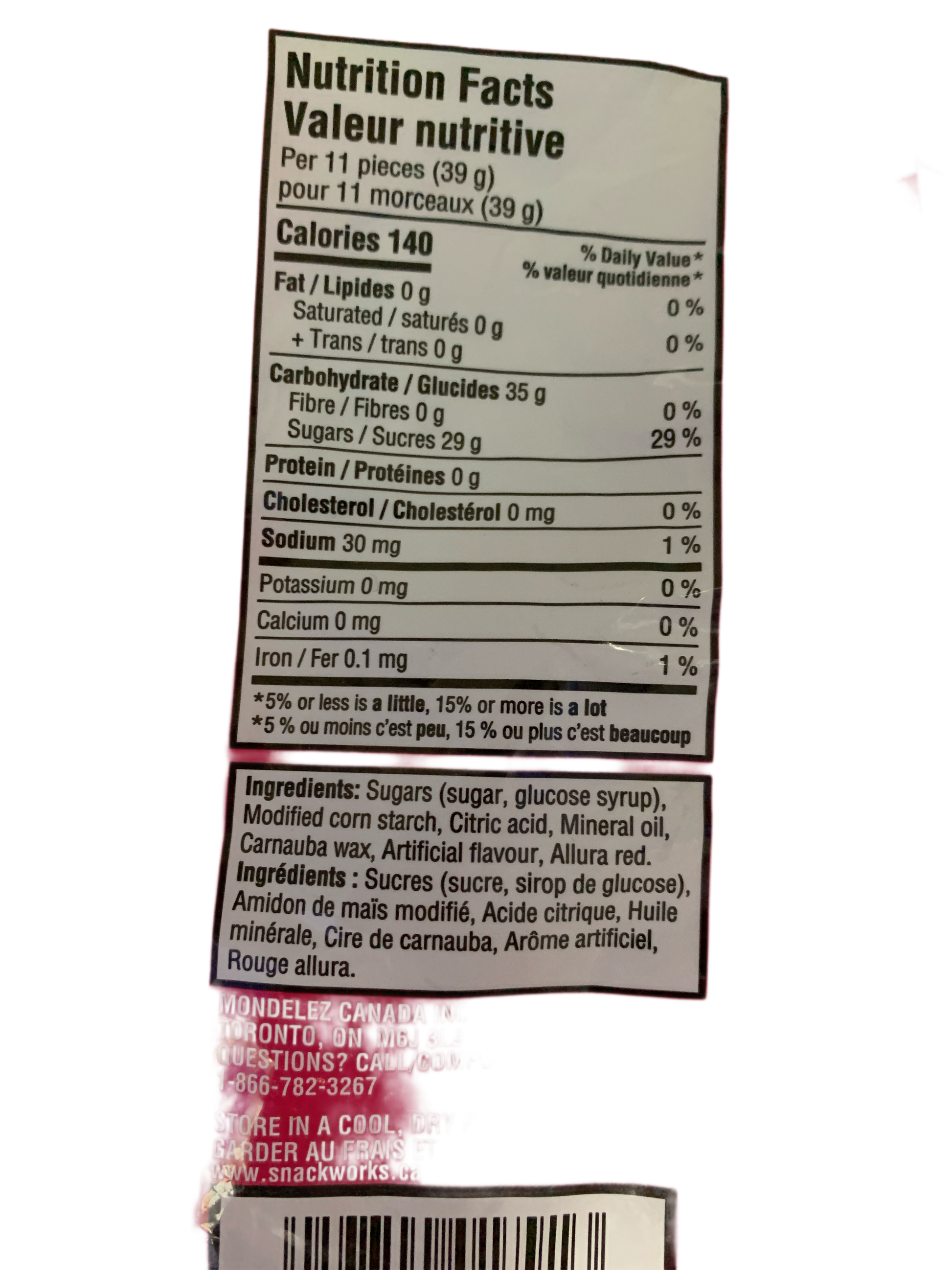 Maynards Swedish Berries 154G -Canadian Edition - Case Of 12 - BB:02/26 - Extreme Snacks Wholesale