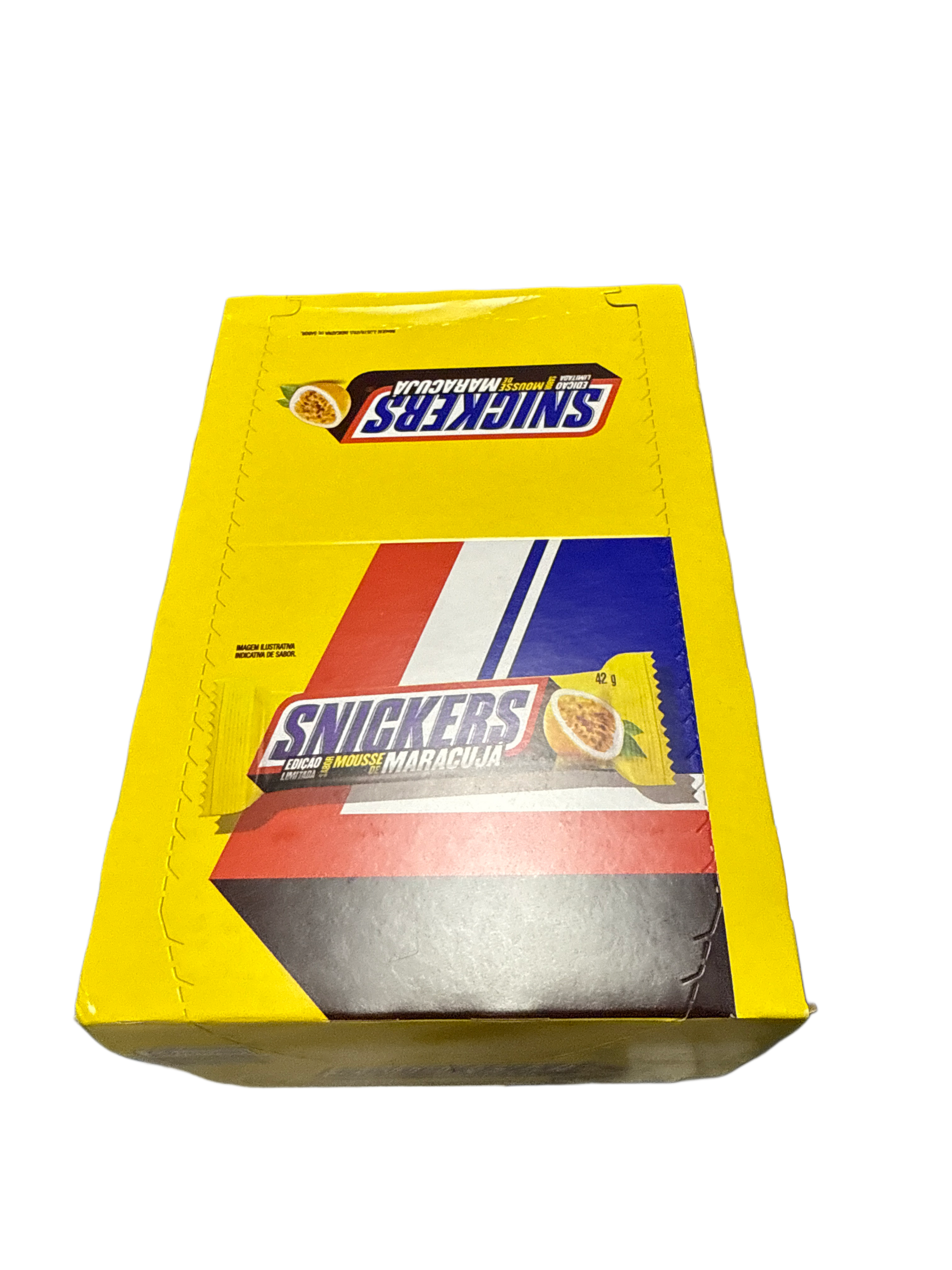Snickers Passionfruit 42G - Brazil Edition - Chocolate - Case Of 20 - BB: 09/25 - Extreme Snacks Wholesale
