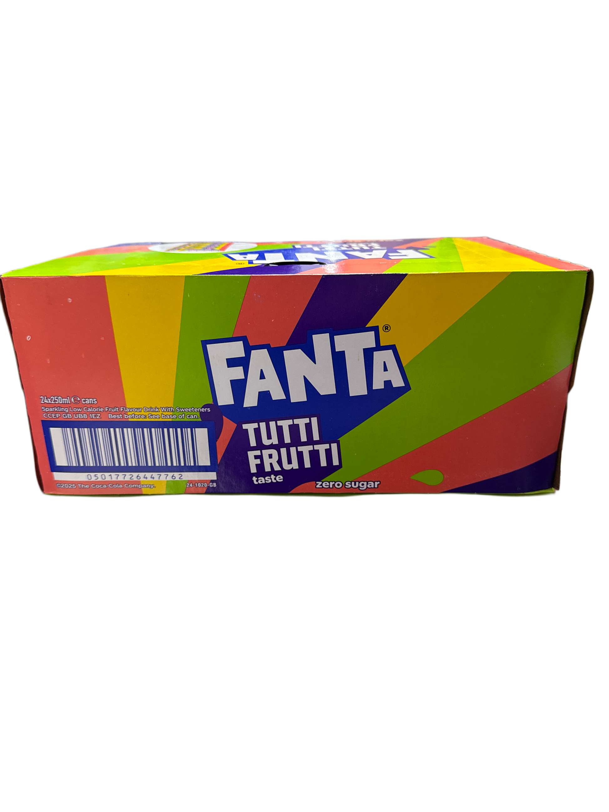 Fanta Tutti Fruitti Can 250ML - U.K Edition - Beverage - Case of 12 - BB: 09/25 - Extreme Snacks Wholesale