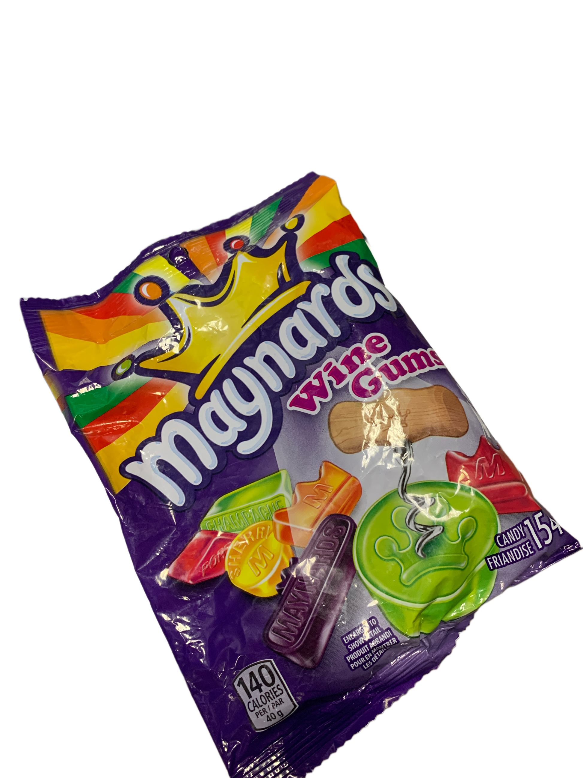 Maynards Wine Gums 154G -Canadian Edition - Case Of 12 - BB:10/25 - Extreme Snacks Wholesale