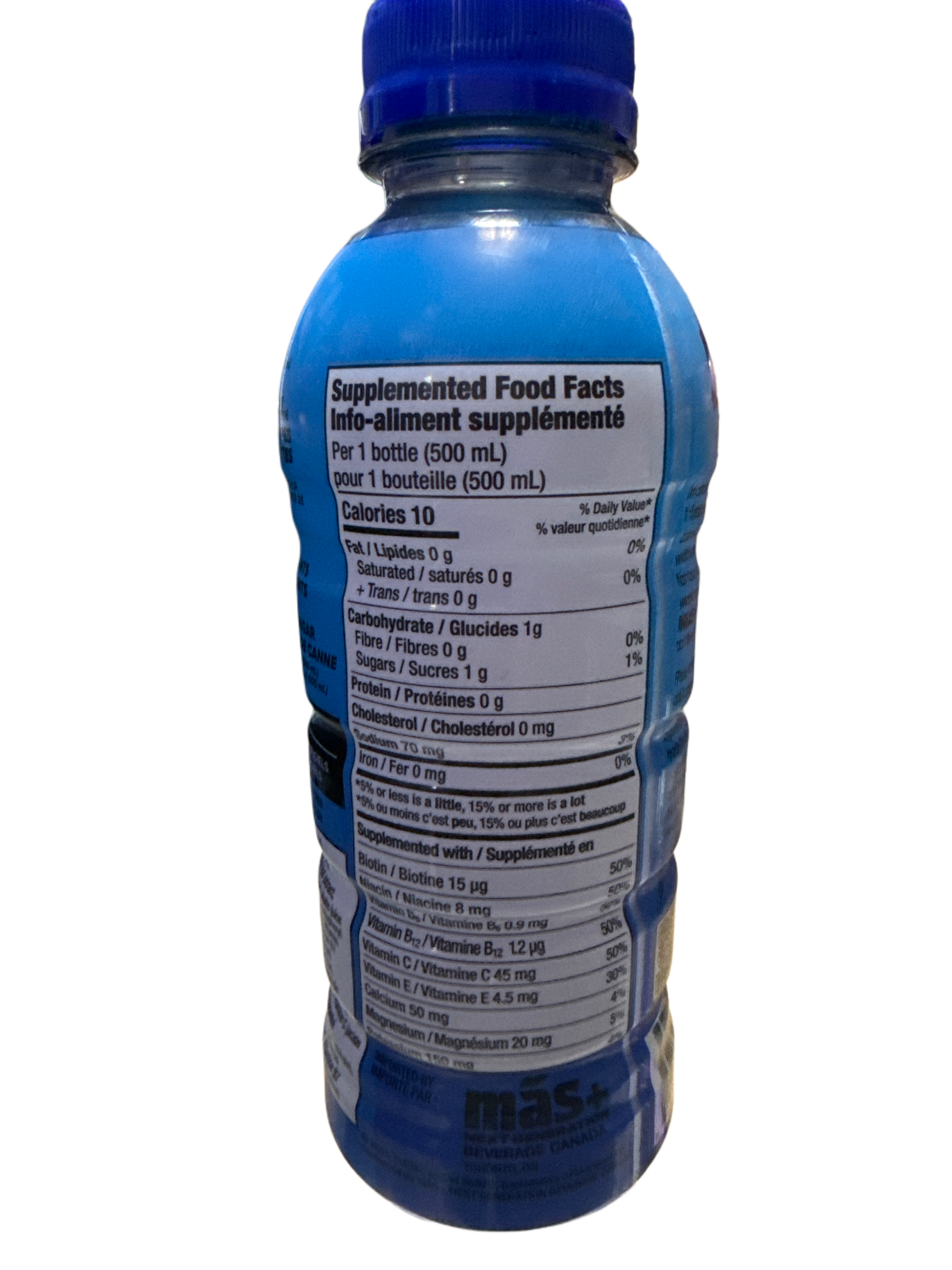 Mas By Messi Berry Copa Crush 500ML - Canada Edition - Beverage - Case of 12 - BB: 11/25