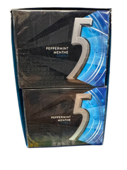 5 Gum Peppermint Cobalt 37.5G - Canadian Edition - Gum - Box Of 10 - BB: 11/25 - Extreme Snacks Wholesale