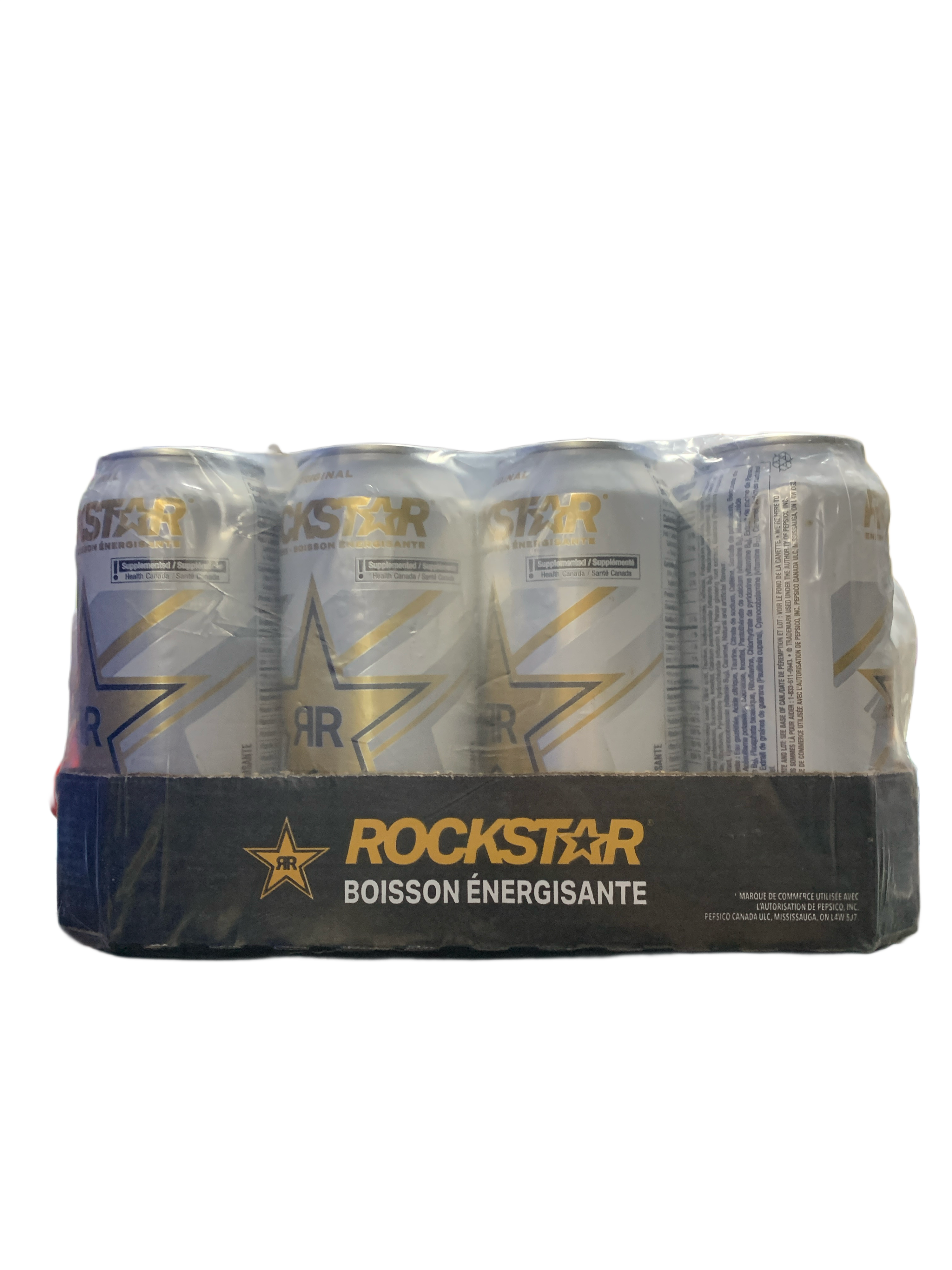 Rockstar Original Zero Sugar Flavour 473ML -Canadian Edition - Case Of 12 - BB:11/25 - Extreme Snacks Wholesale