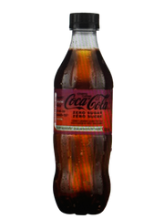 Coca-Cola Cherry Zero Sugar, 500 ml bottles, Case Of 24 - Canadian Edition - Beverage - Pallet - BB: Fresh Date - Extreme Snacks Wholesale