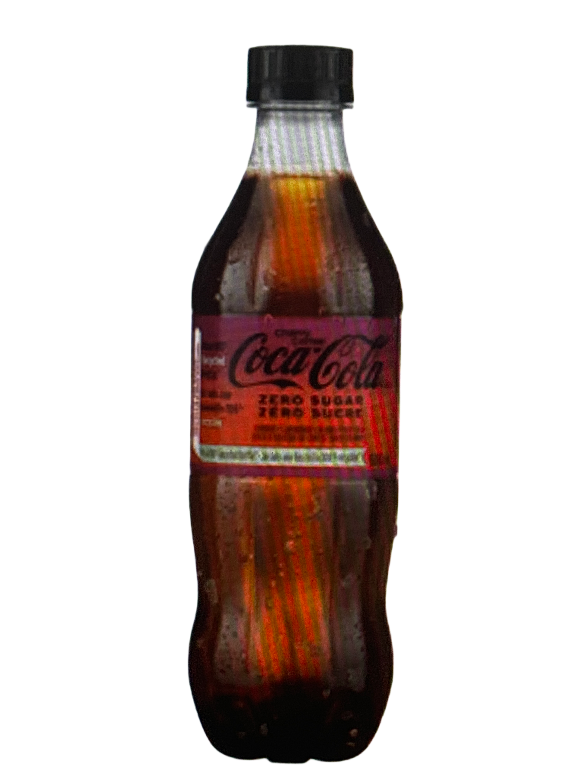 Coca-Cola Cherry Zero Sugar, 500 ml bottles, Case Of 24 - Canadian Edition - Beverage - Pallet - BB: Fresh Date - Extreme Snacks Wholesale