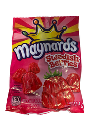 Maynards Swedish Berries 154G -Canadian Edition - Case Of 12 - BB:02/26 - Extreme Snacks Wholesale