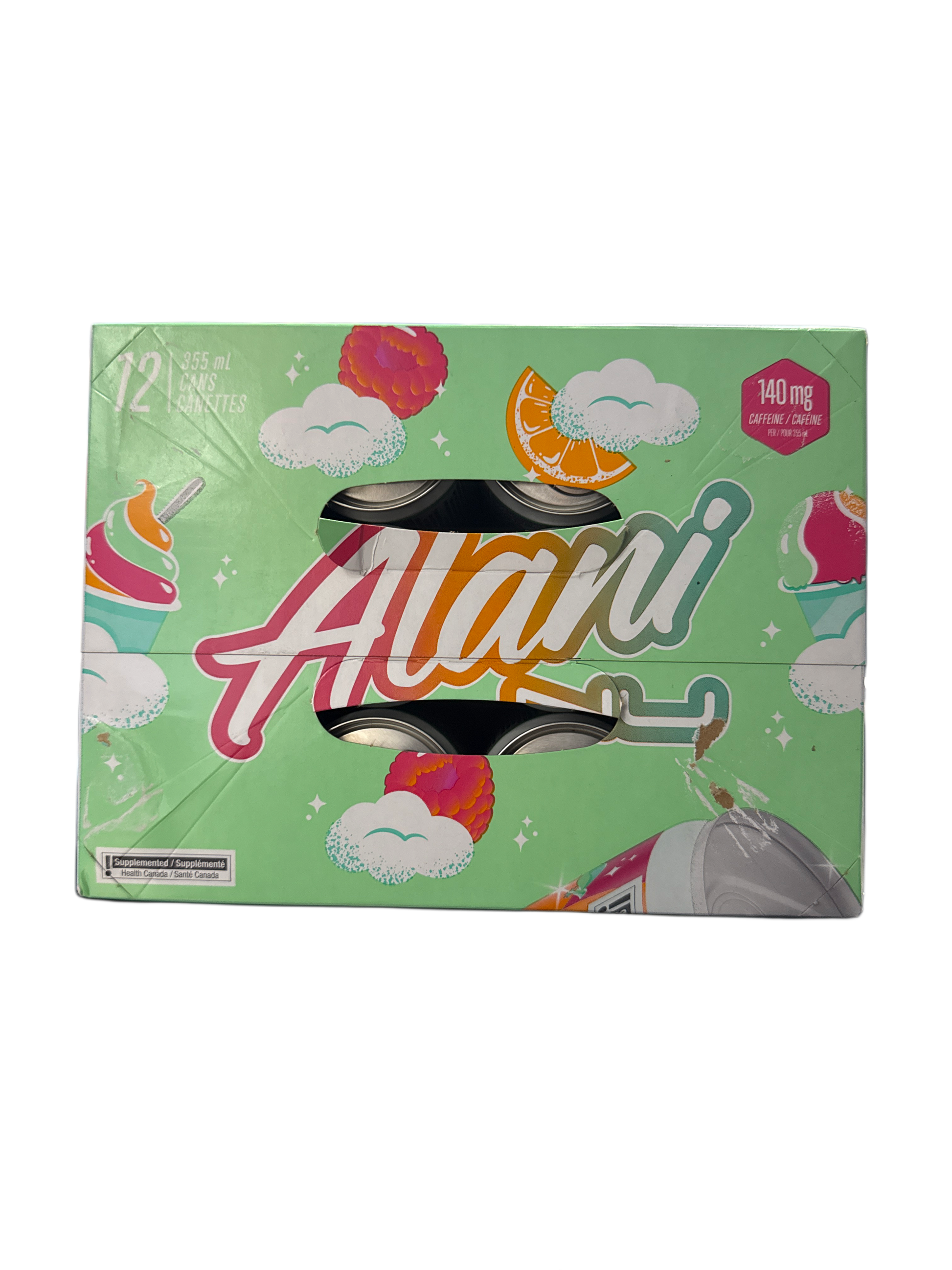 Alani Nu Sherbet Swirl Sorbet Energy Drink 355ML- Canada Edition - Beverage - Case of 12 - BB: 03/27 - Extreme Snacks Wholesale