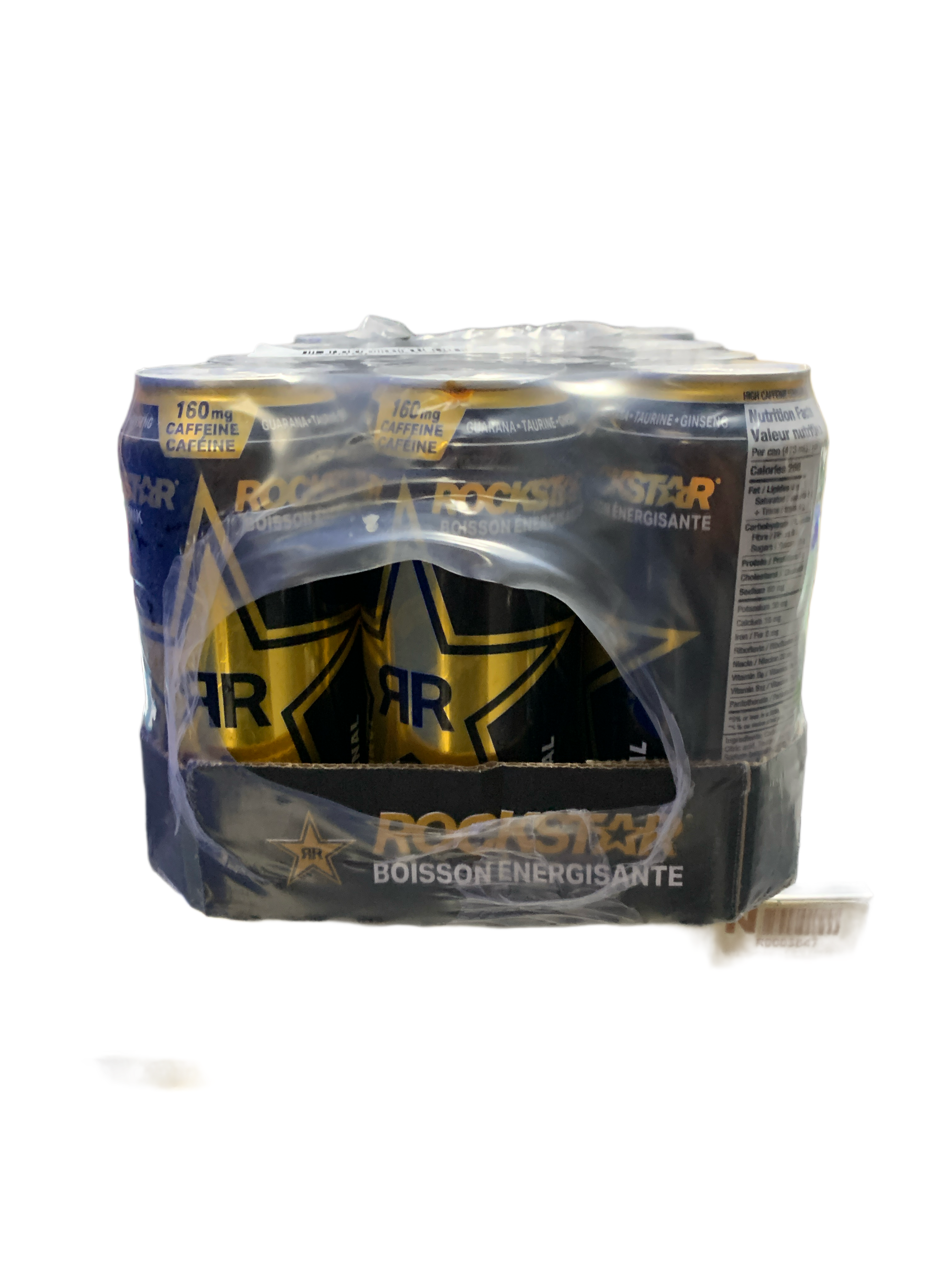 Rockstar Original Flavour 473ML -Canadian Edition - Case Of 12 - BB:11/25 - Extreme Snacks Wholesale