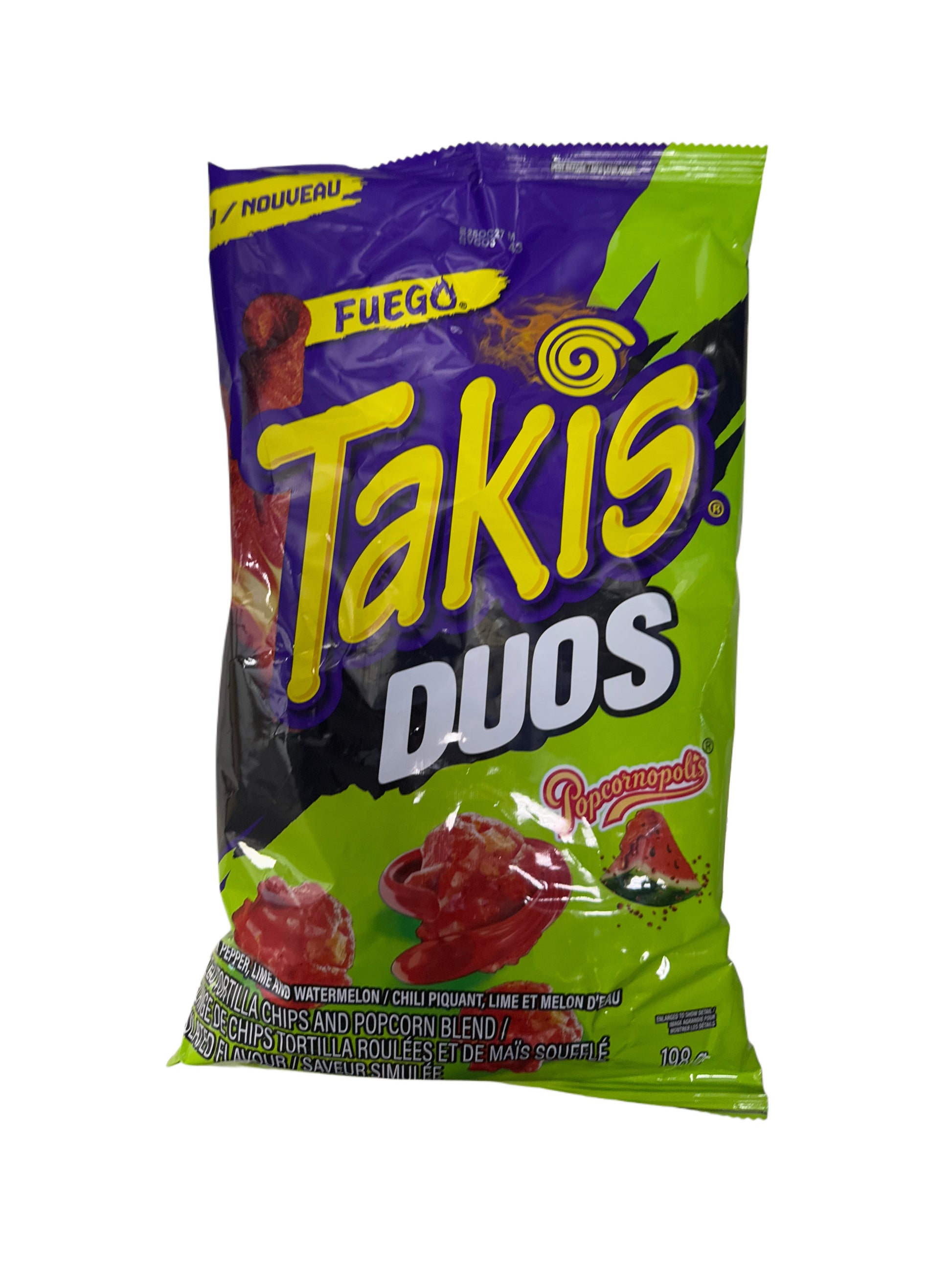 Takis Duos Watermelon 198G - Canada Edition - Chips - Case of 12 - BB: N/A - Extreme Snacks Wholesale