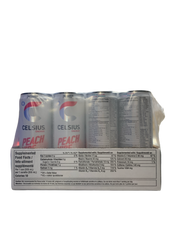 Celsius Zero Sugar Peach Vibe Energy Drink 473ML -Canadian Edition - Case Of 12 - BB:01/26 - Extreme Snacks Wholesale