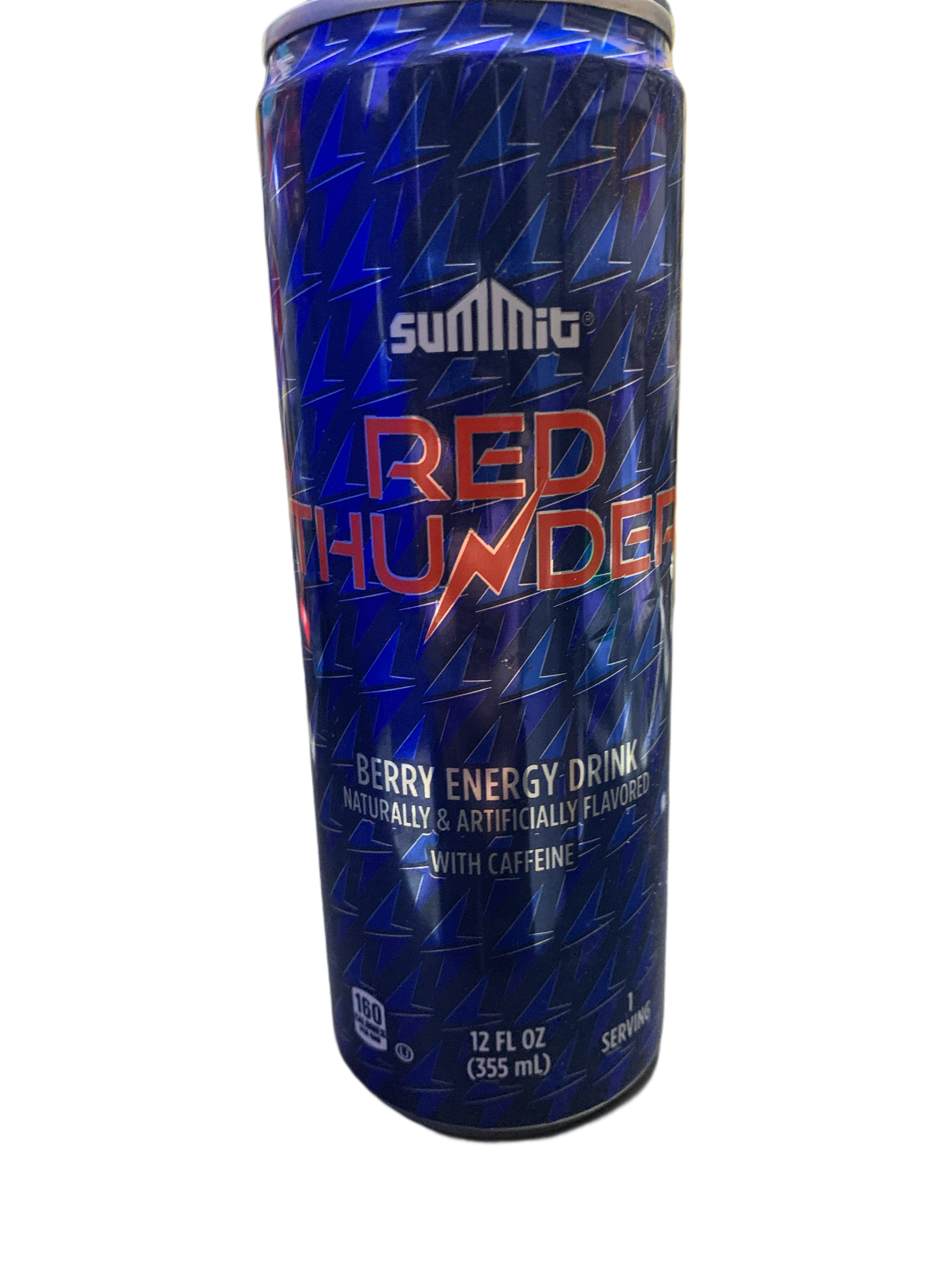 Summit Red Thunder Berry Flavour Energy Drink 355ML -Canadian Edition - Case Of 24 - BB:11/25