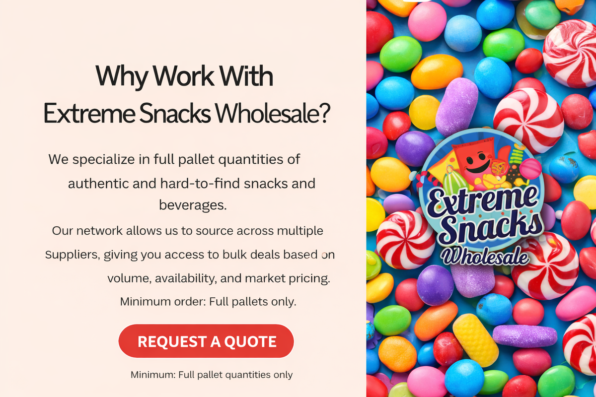Wholesale Snacks & Beverages | Pallets, Liquidation & Bulk Deals ...