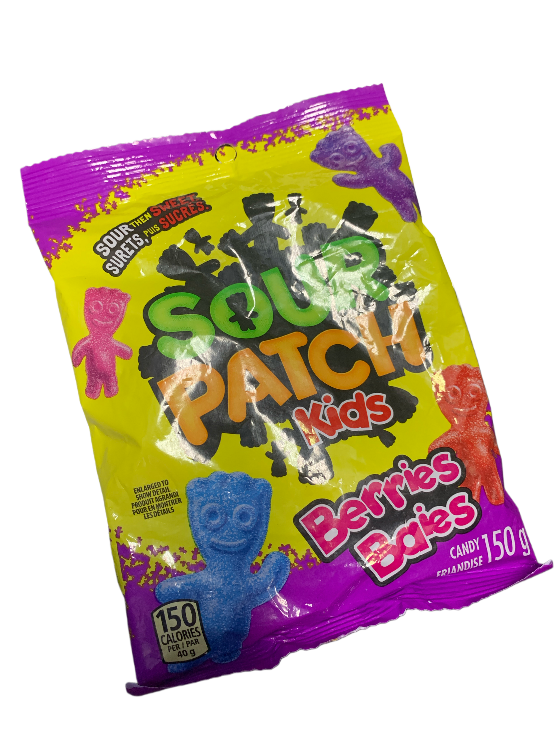 Sour Patch Kids Berries 150G -Canadian Edition - Case Of 12 - BB:09/25 - Extreme Snacks Wholesale
