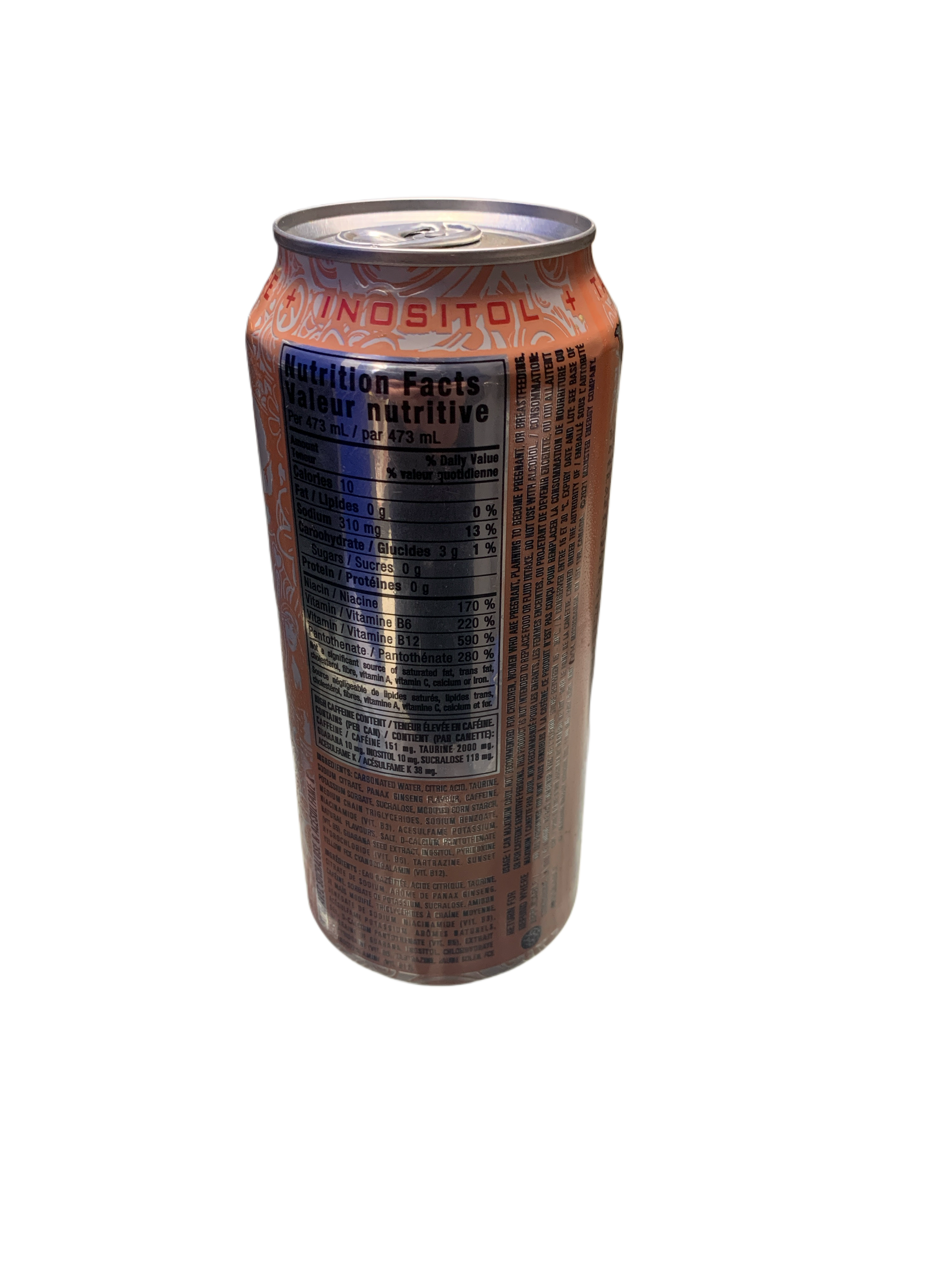 Monster Ultra Peachy Keen Energy Drink 473ML -Canadian Edition - Case Of 12 - BB:03/27 - Extreme Snacks Wholesale