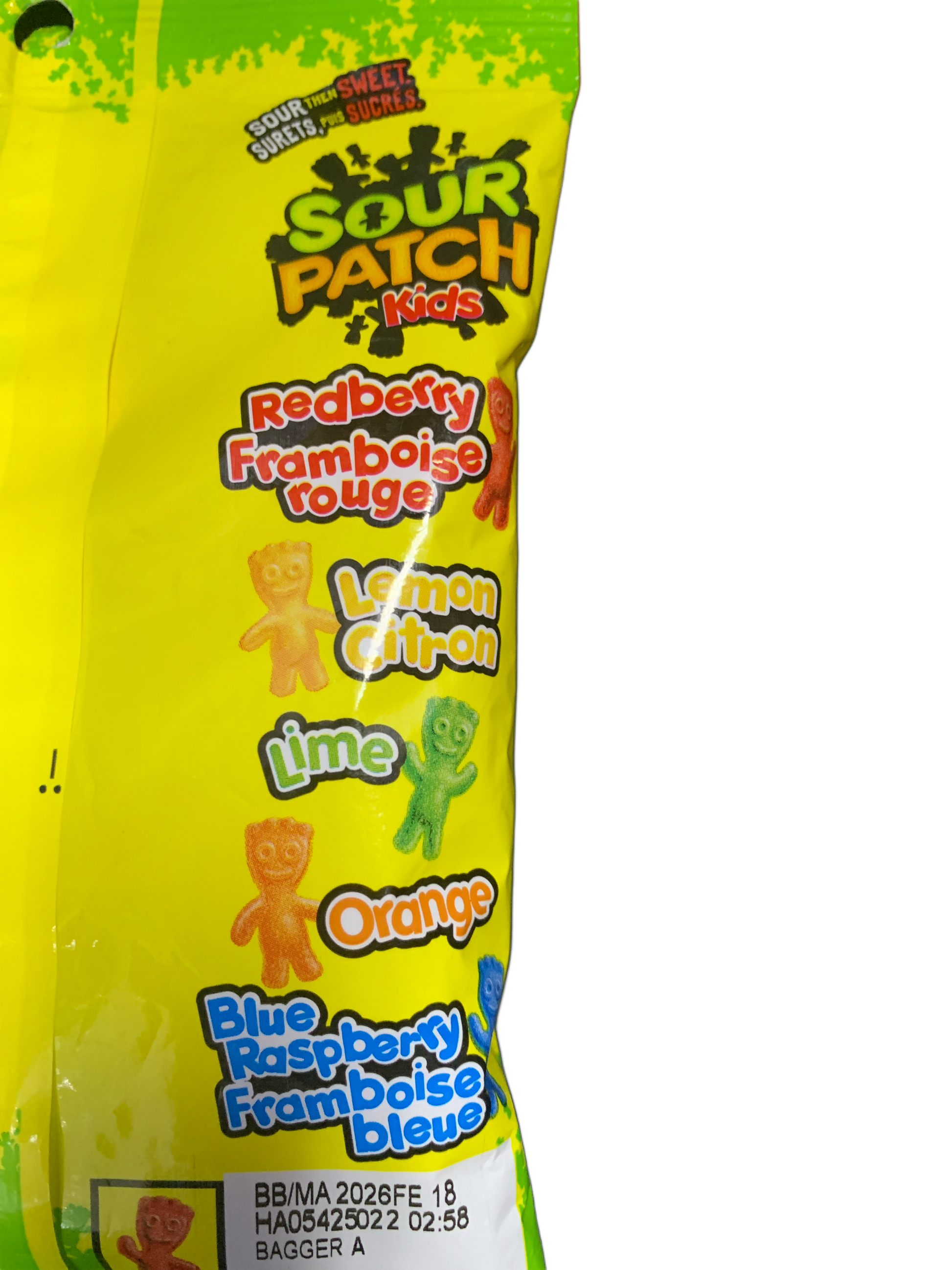 Sour Patch Kids Original 150G -Canadian Edition - Case Of 12 - BB:02/26 - Extreme Snacks Wholesale