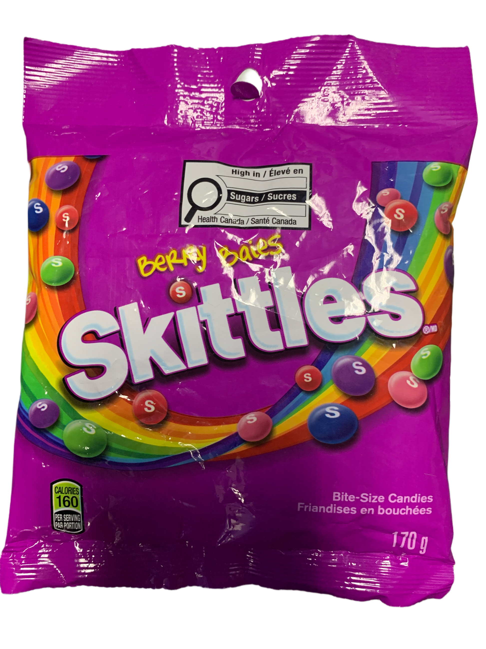 Skittles Berry 170G -Canadian Edition - Case Of 12 - BB:07/26 - Extreme Snacks Wholesale