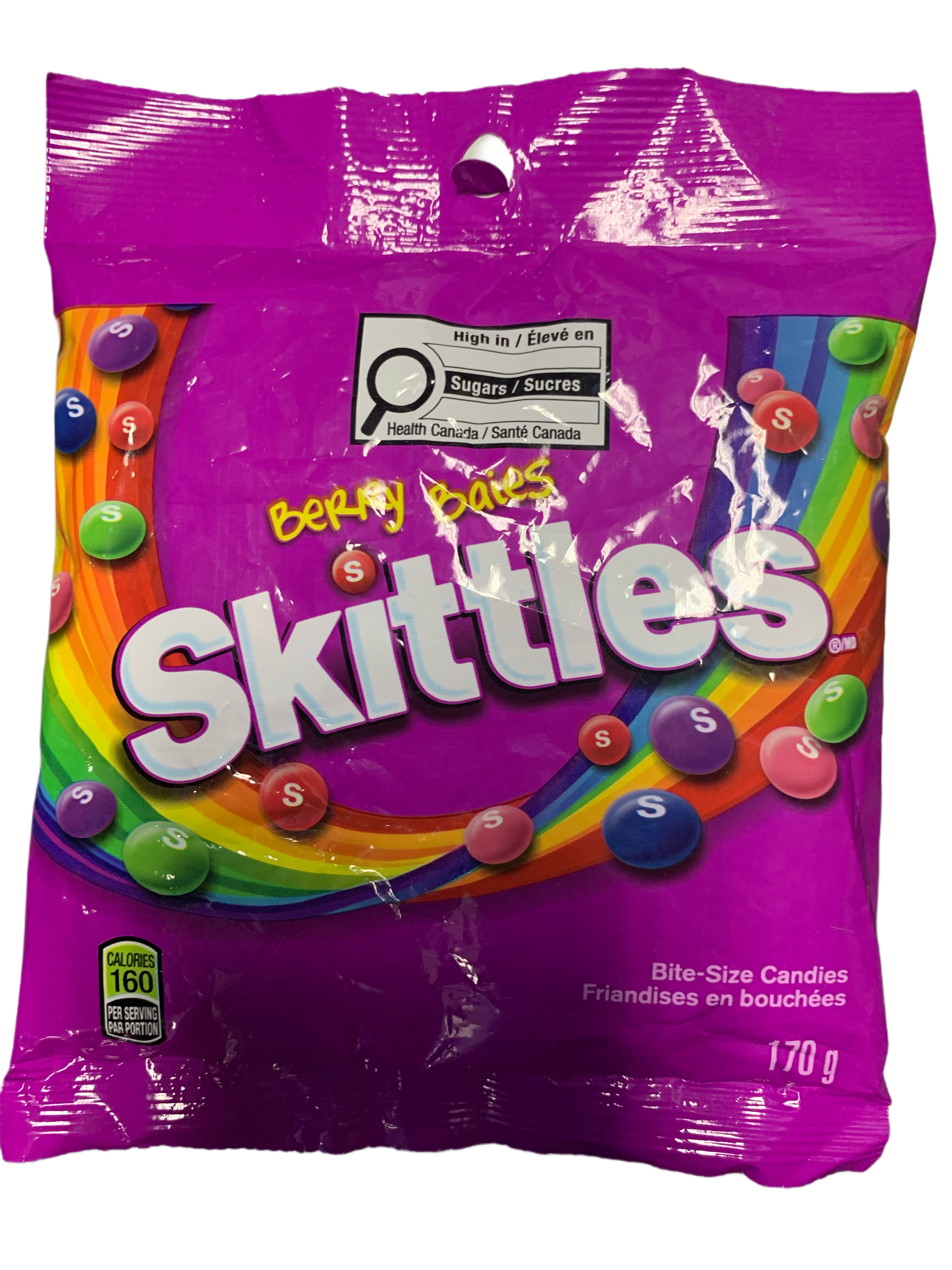 Skittles Berry 170G -Canadian Edition - Case Of 12 - BB:07/26 - Extreme Snacks Wholesale