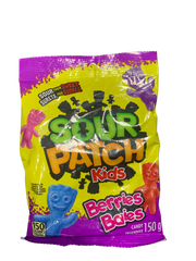 Sour Patch Kids Berries 150G -Canadian Edition - Case Of 12 - BB:09/25 - Extreme Snacks Wholesale