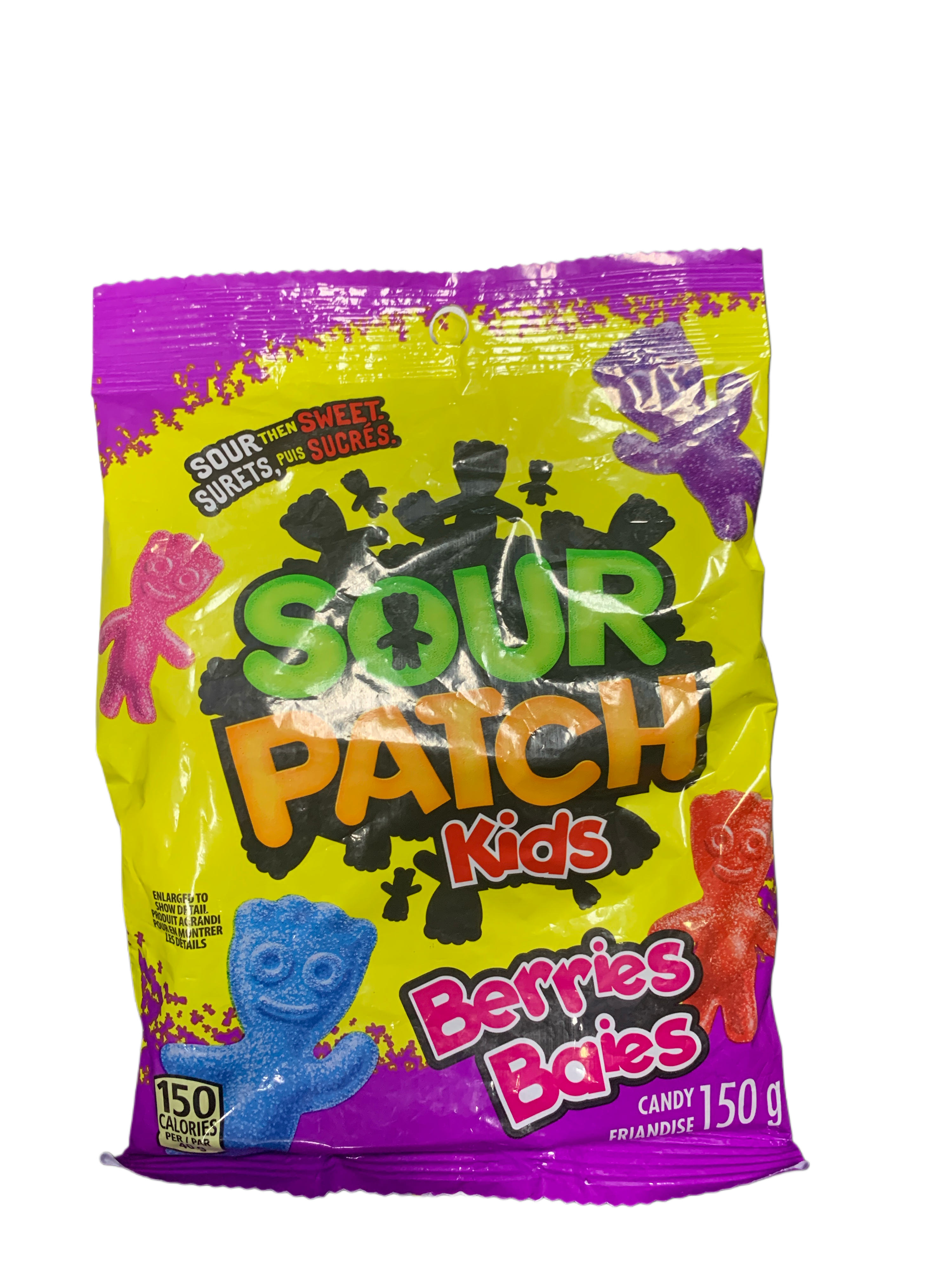 Sour Patch Kids Berries 150G -Canadian Edition - Case Of 12 - BB:09/25 - Extreme Snacks Wholesale
