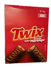 Twix Strawberry Pie 40G - Brazil Edition - Chocolate - Case Of 18 - BB: 08/25 - Extreme Snacks Wholesale
