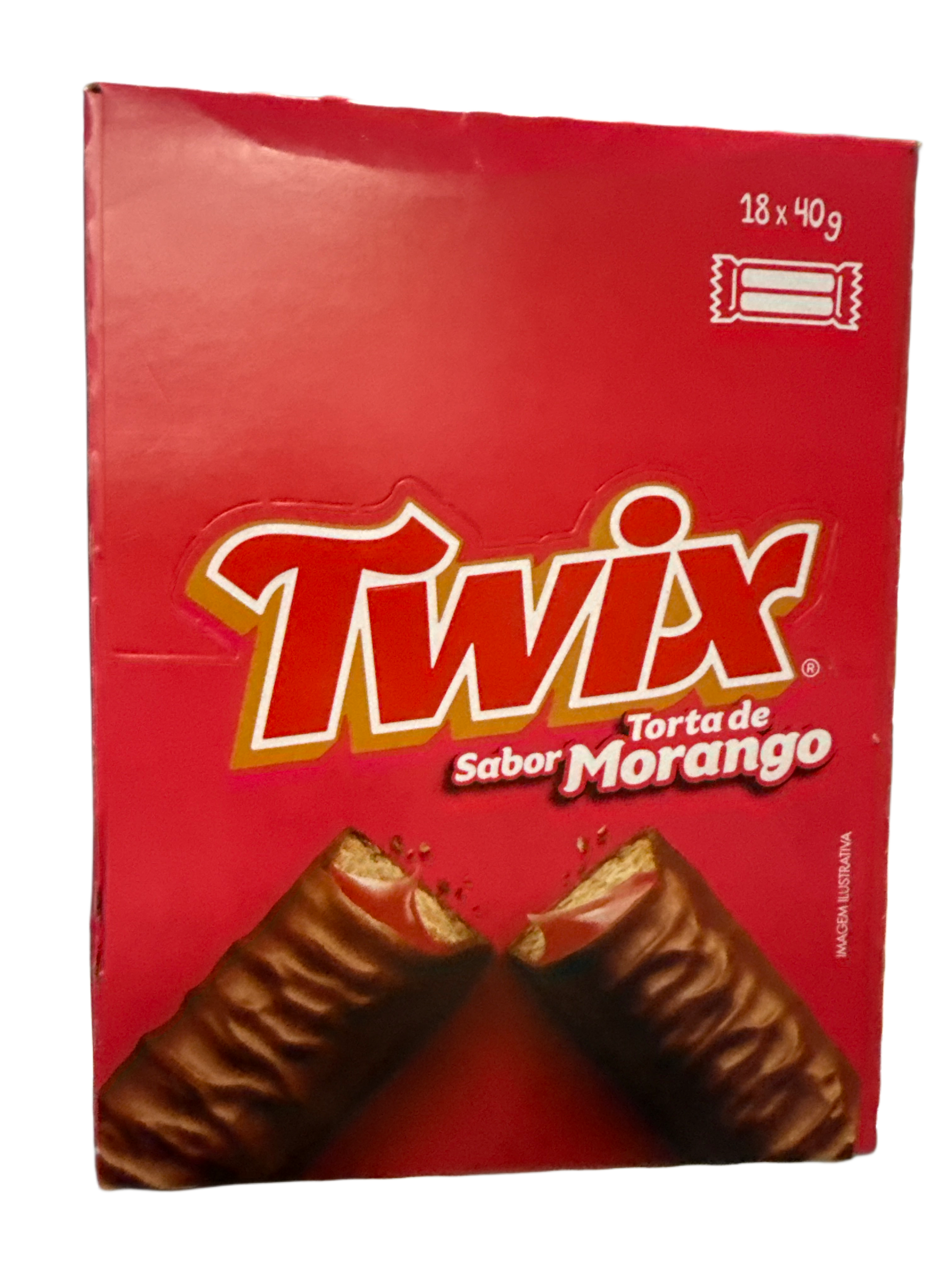 Twix Strawberry Pie 40G - Brazil Edition - Chocolate - Case Of 18 - BB: 08/25 - Extreme Snacks Wholesale