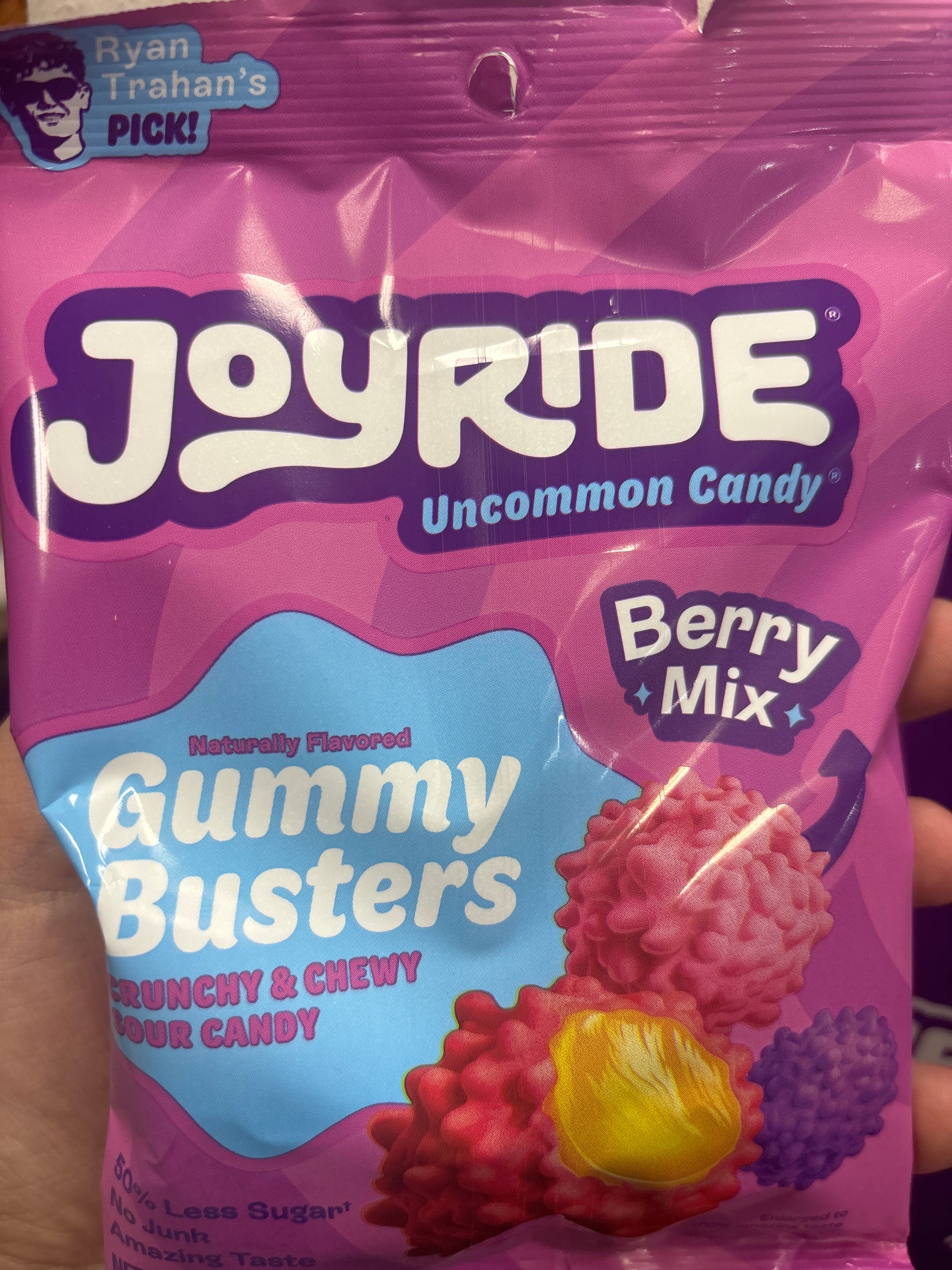 JOYRIDE Gummy Busters - Berry Mix 3.5OZ - U.S Edition - Candy - Case of 10 - BB: 12/26 - Extreme Snacks Wholesale