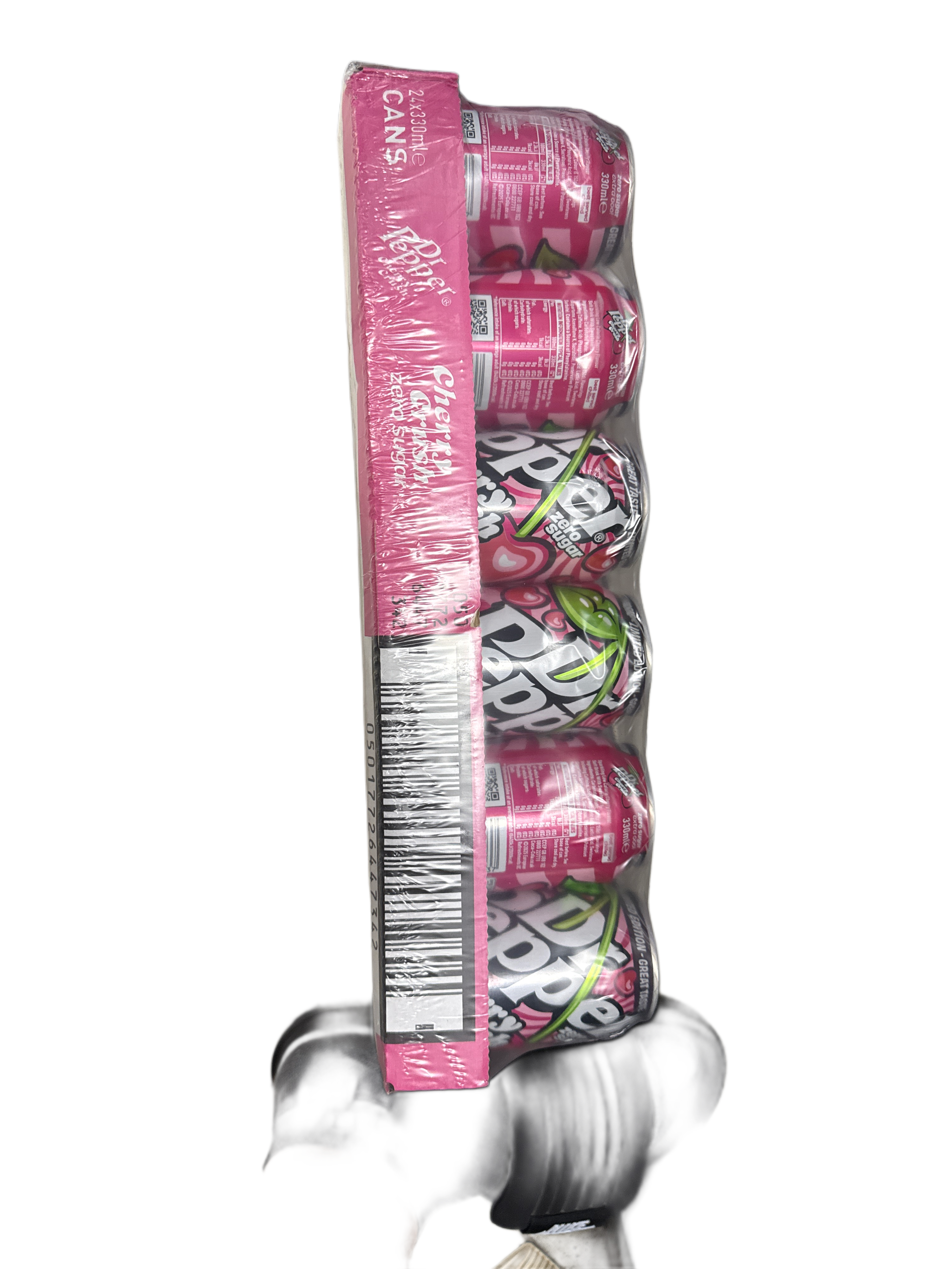 Dr. Pepper Limited Edition Zero Sugar Cherry Crush Can 355ML - U.K Edition - Beverage - Case of 24 - BB: 08/25