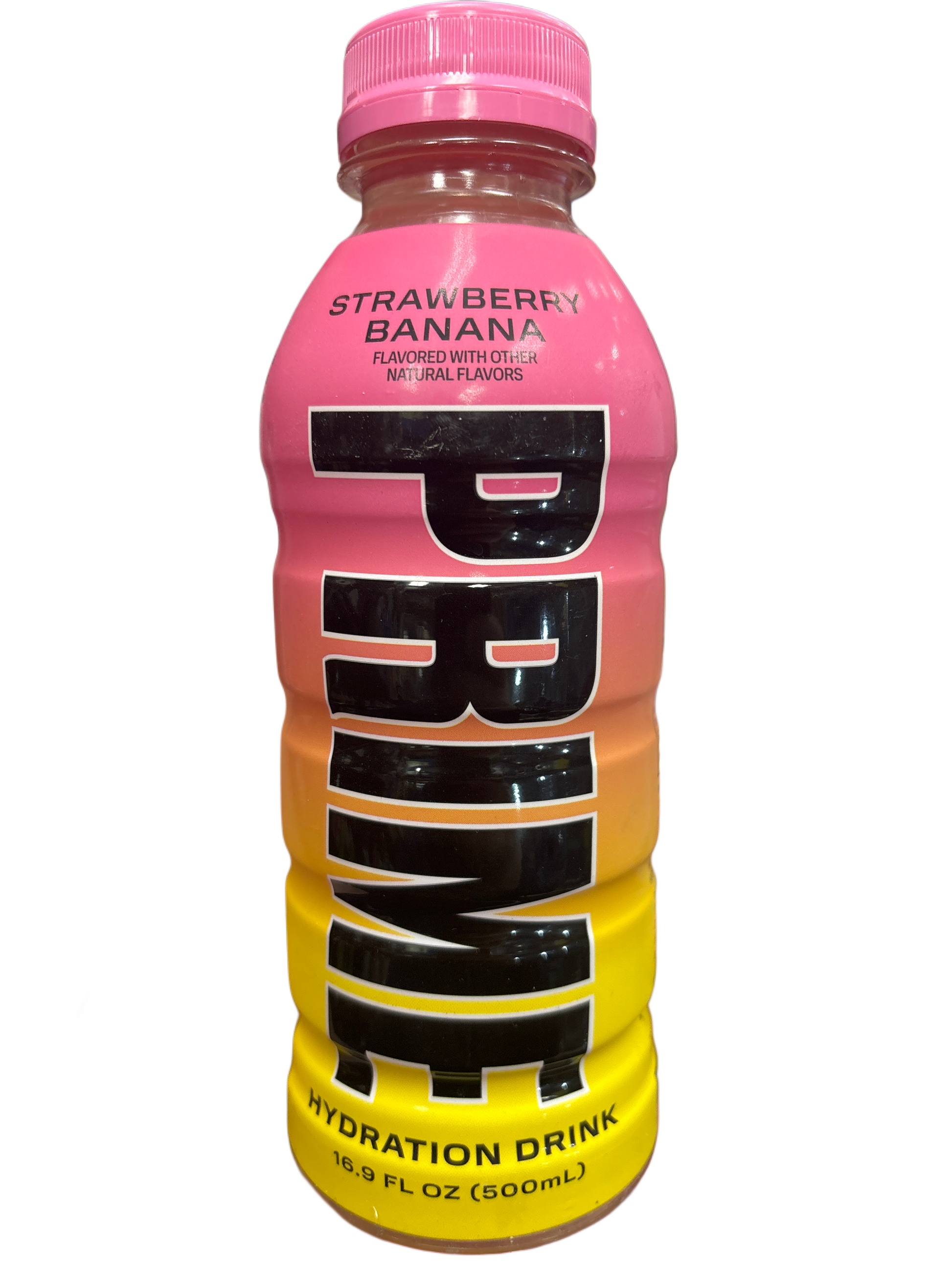Prime Hydration Strawberry Banana Drink - U.S Edition - Beverage - Case of 12 - BB: 02/25 - Extreme Snacks Wholesale