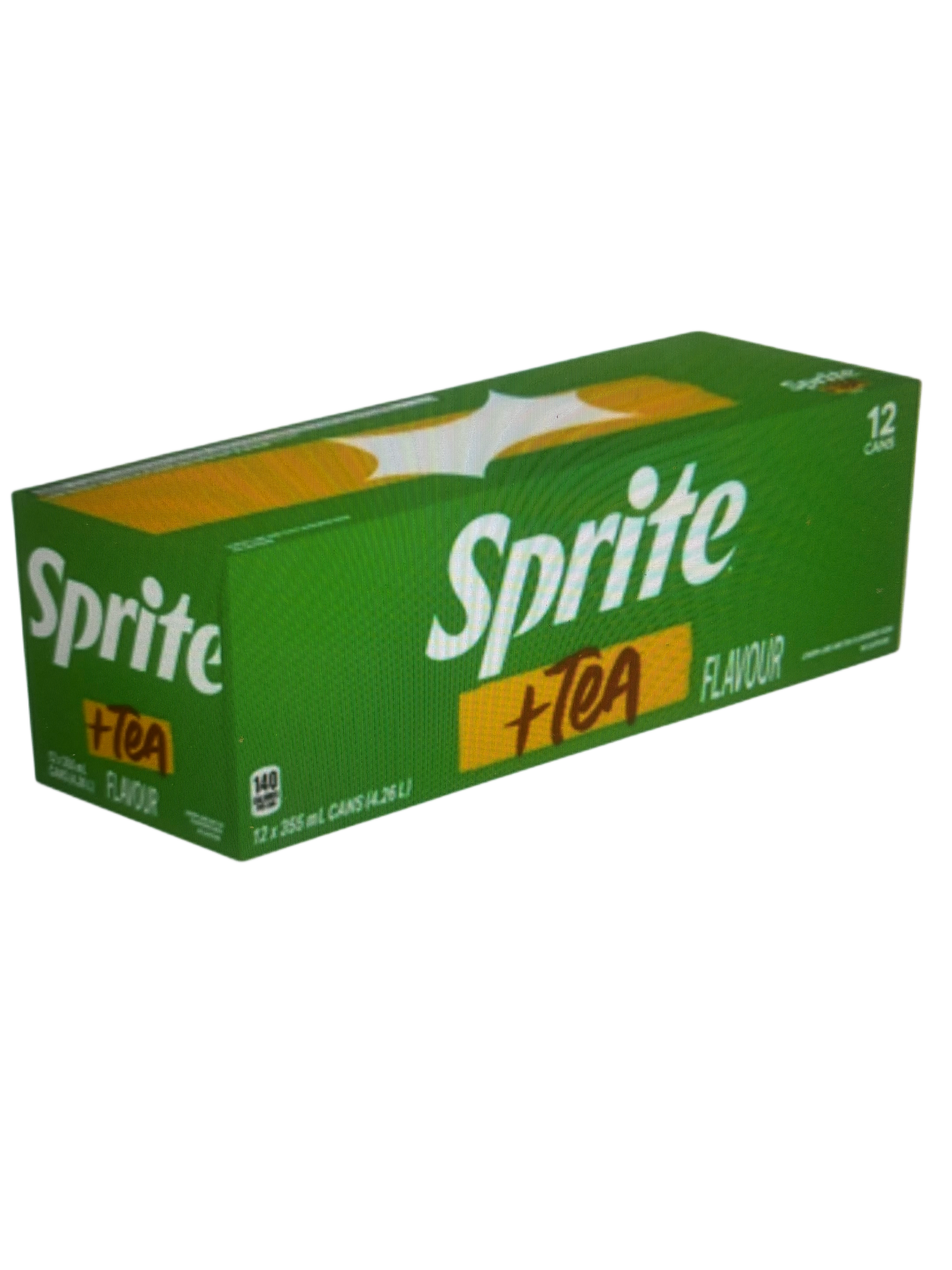 Sprite + Tea, 355 ml cans, 12 pk - Canada Edition - Beverage - Pallet - BB: Fresh Date - Extreme Snacks Wholesale