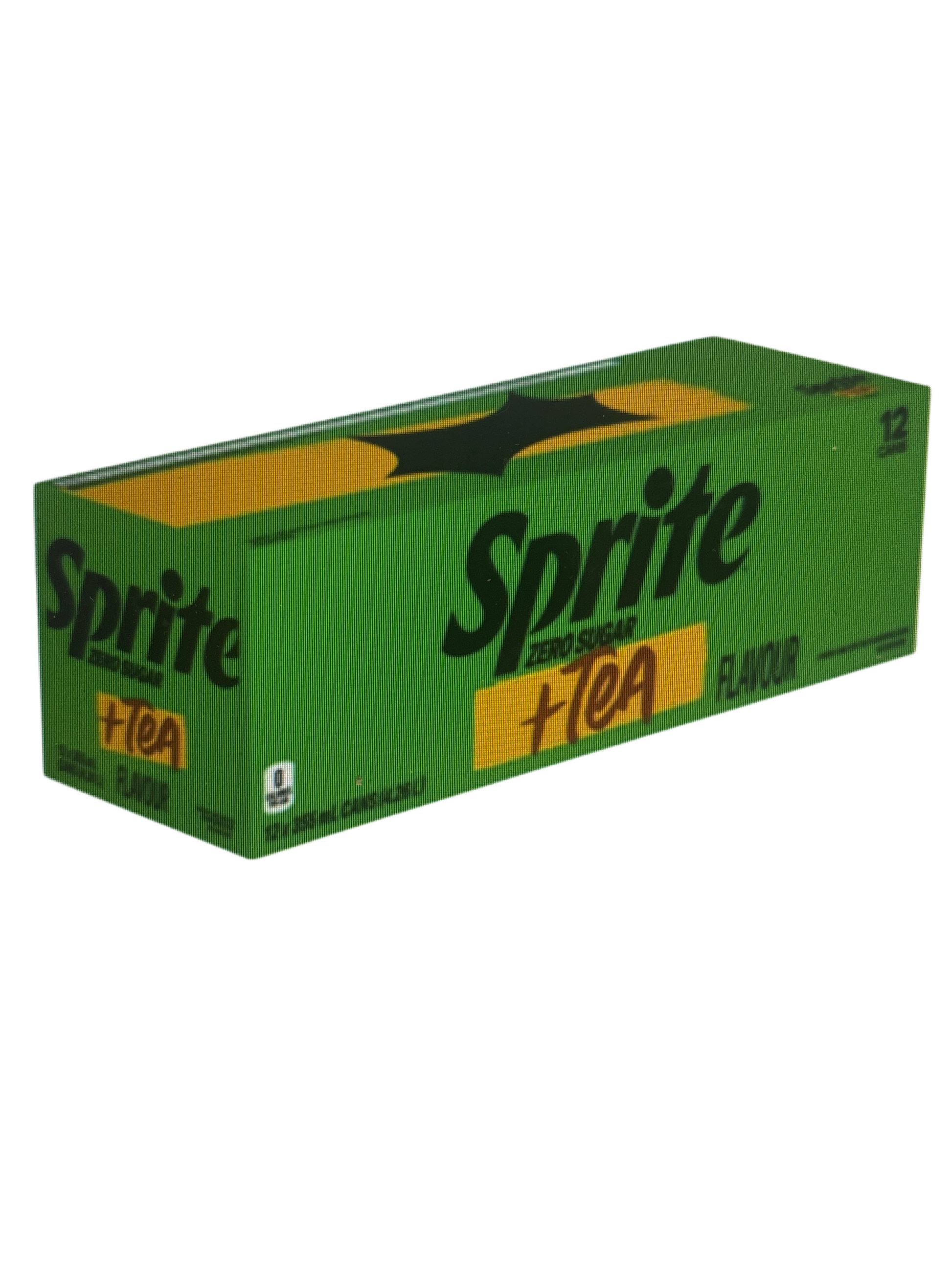 Sprite Zero Sugar + Tea, 355 ml cans, 12 pk - Canada Edition - Beverage - Pallet - BB: Fresh Date - Extreme Snacks Wholesale