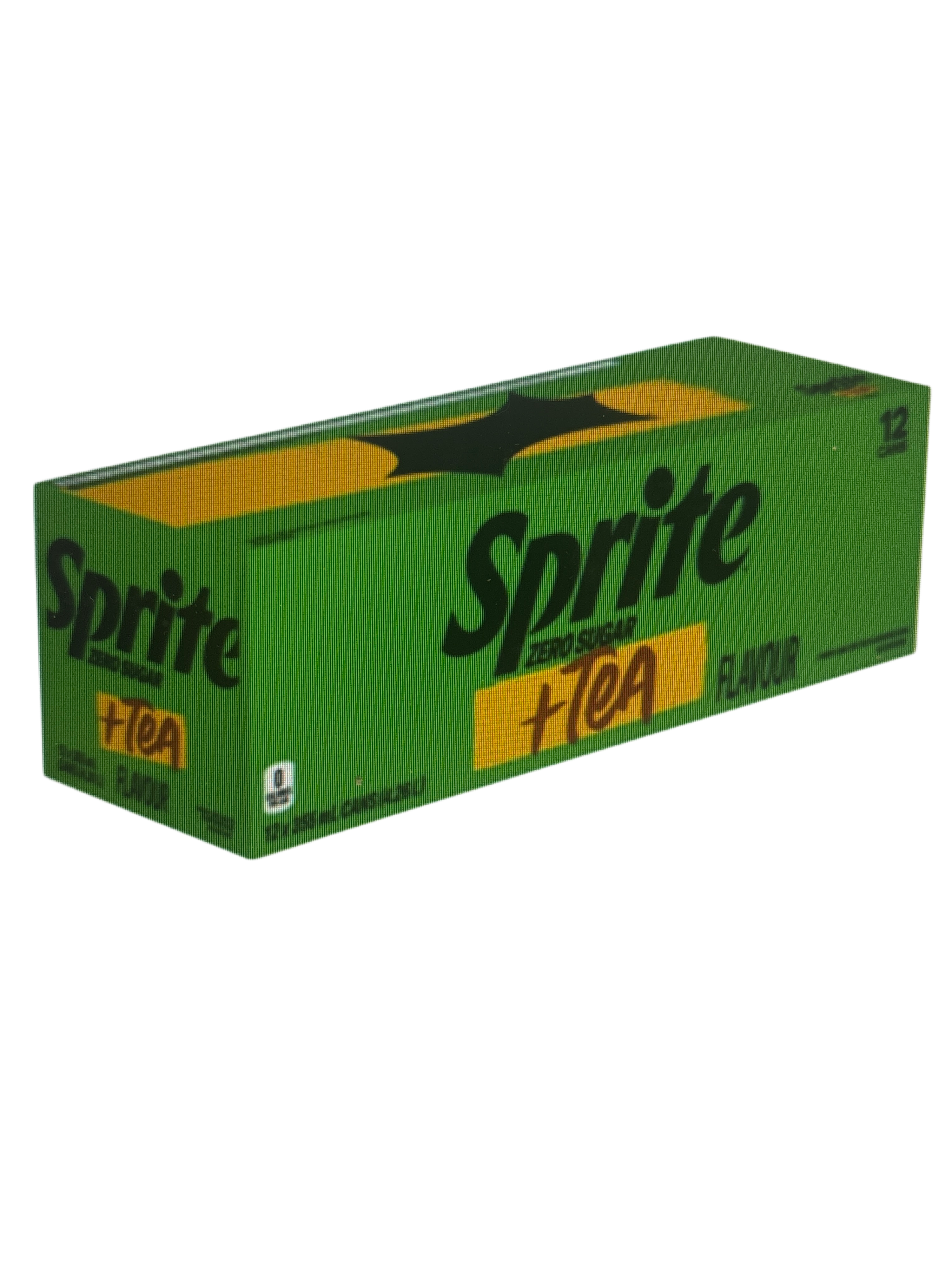 Sprite Zero Sugar + Tea, 355 ml cans, 12 pk - Canada Edition - Beverage - Pallet - BB: Fresh Date - Extreme Snacks Wholesale