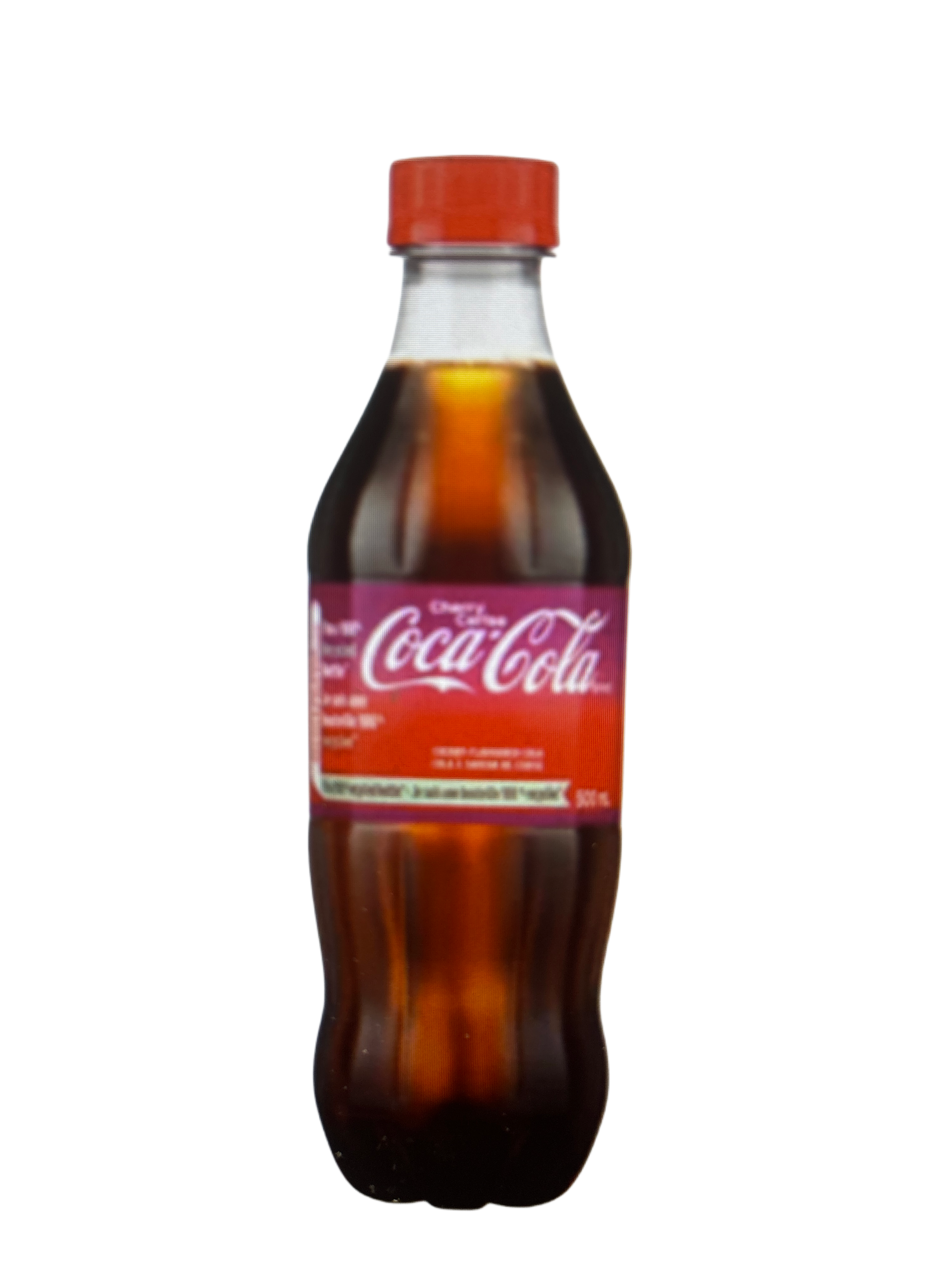 Coca-Cola Cherry, 500 ml bottles, Case Of 24 - Canadian Edition - Beverage - Pallet - BB: Fresh Date - Extreme Snacks Wholesale