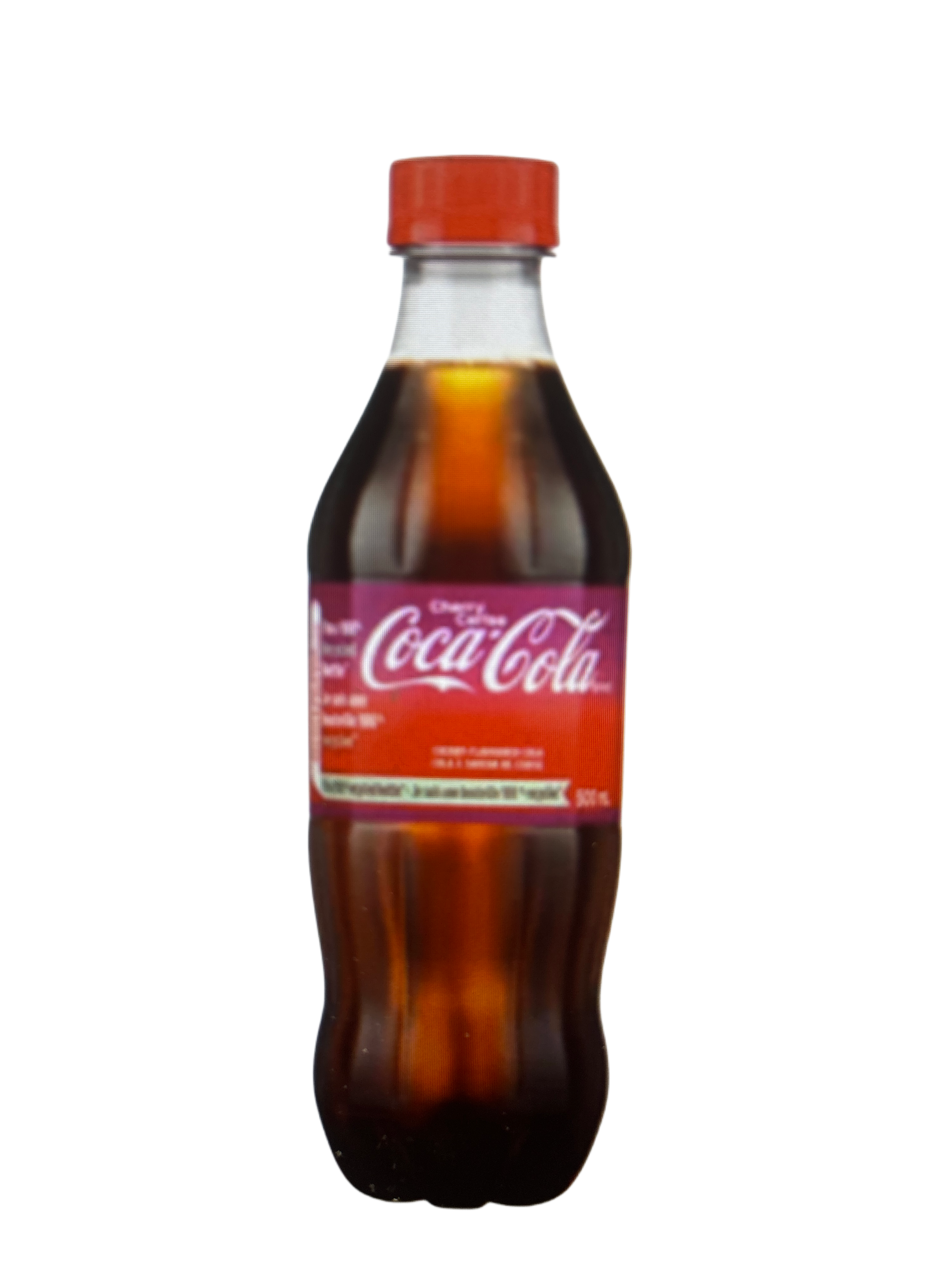 Coca-Cola Cherry, 500 ml bottles, Case Of 24 - Canadian Edition - Beverage - Pallet - BB: Fresh Date - Extreme Snacks Wholesale