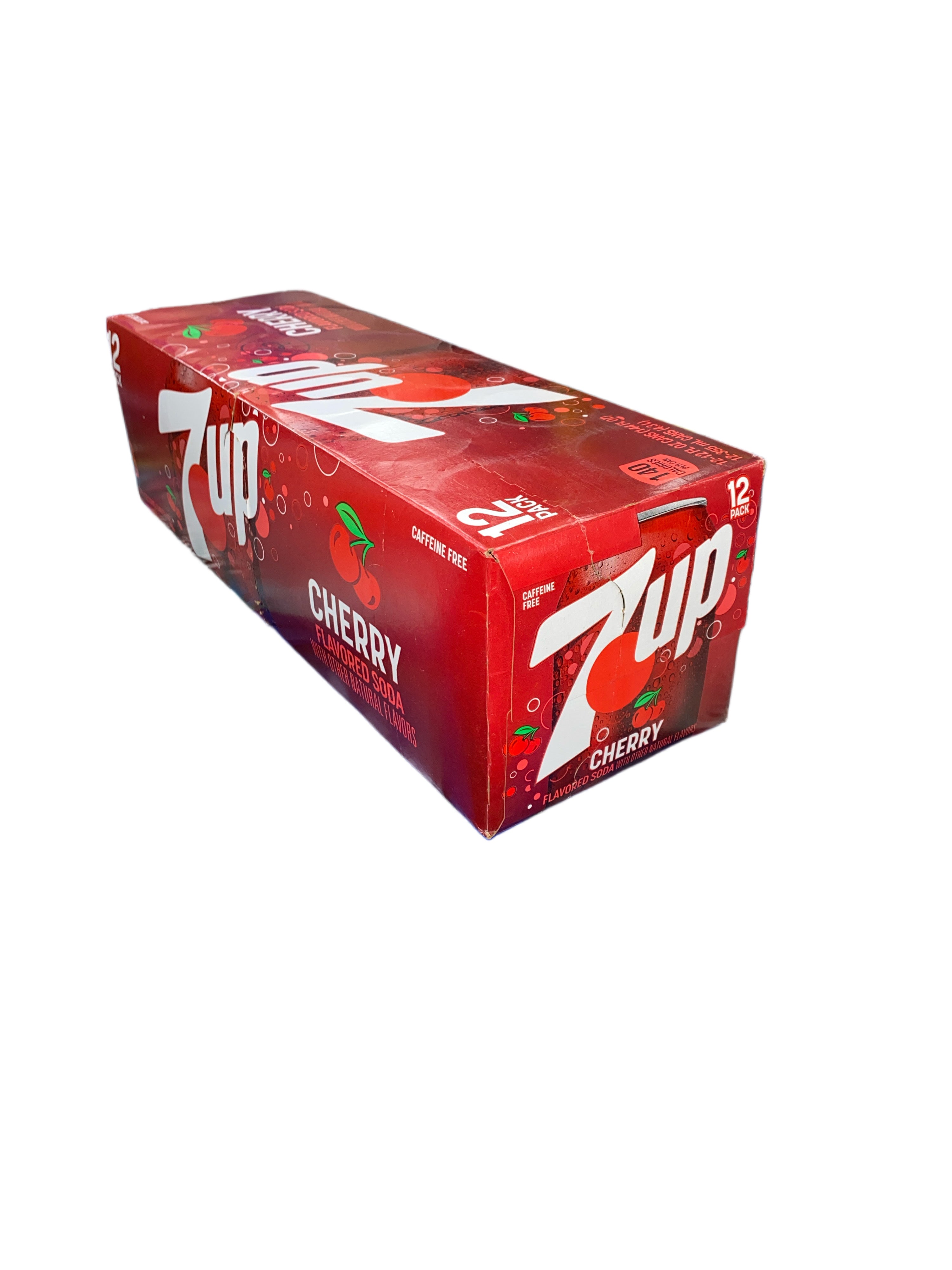 7UP Cherry Can 355ML - U.S Edition - Beverage - Case of 12 - BB: N/A - Extreme Snacks Wholesale