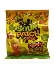 Sour Patch Kids Apple Harvest Peg Bag 101g - U.S Edition - Candy - Case of 12 - BB: N/A