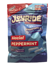 JOYRIDE UNCOMMON Glacial Peppermint Zero Sugar 2.5OZ - U.S Edition - Gum - Case of 6 - BB: N/A