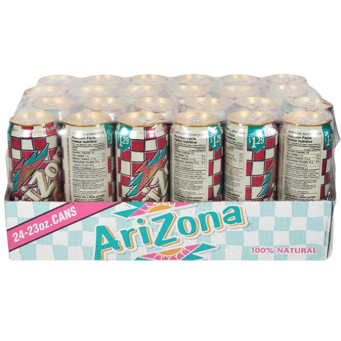 Arizona Tea Raspberry 650ML - U.S Edition - Beverage - Case Of 24 - BB: N/A - Extreme Snacks Wholesale