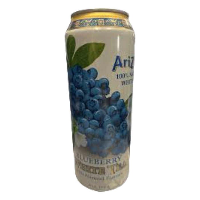 Arizona Blueberry White Tea 650ML - U.S Edition - Beverage - Case Of 24 - BB: N/A - Extreme Snacks Wholesale